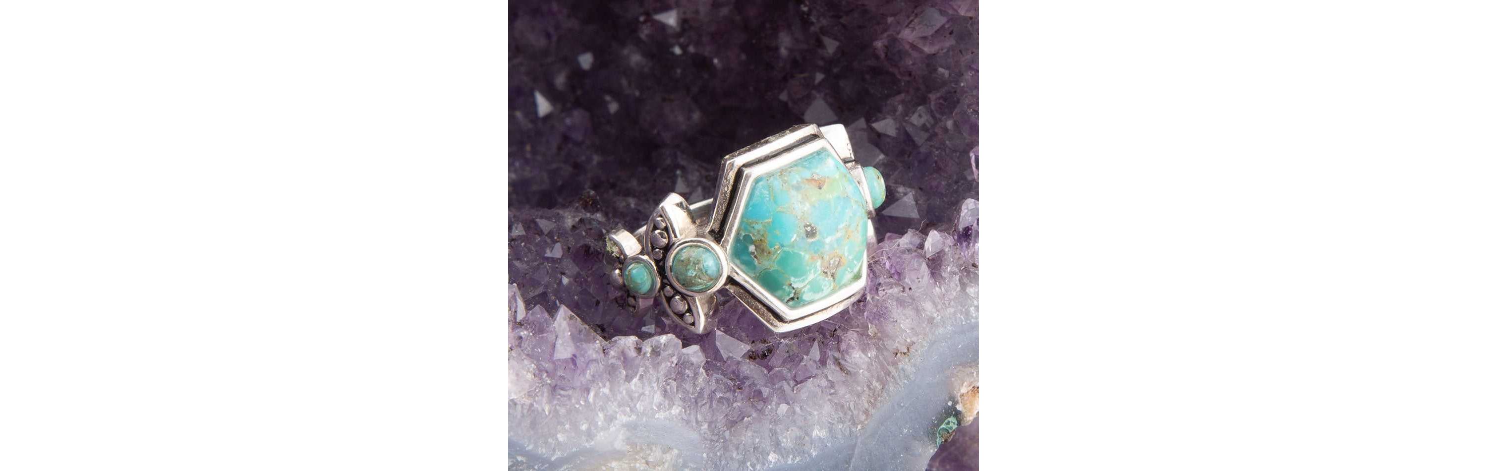 Barse Jewelry Emile Blue Turquoise and Sterling Silver Ring