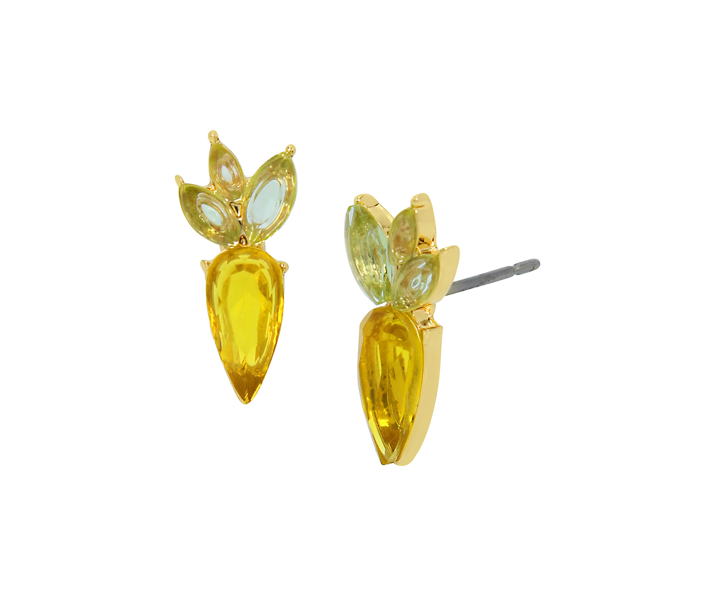 Carrot Stud Earrings