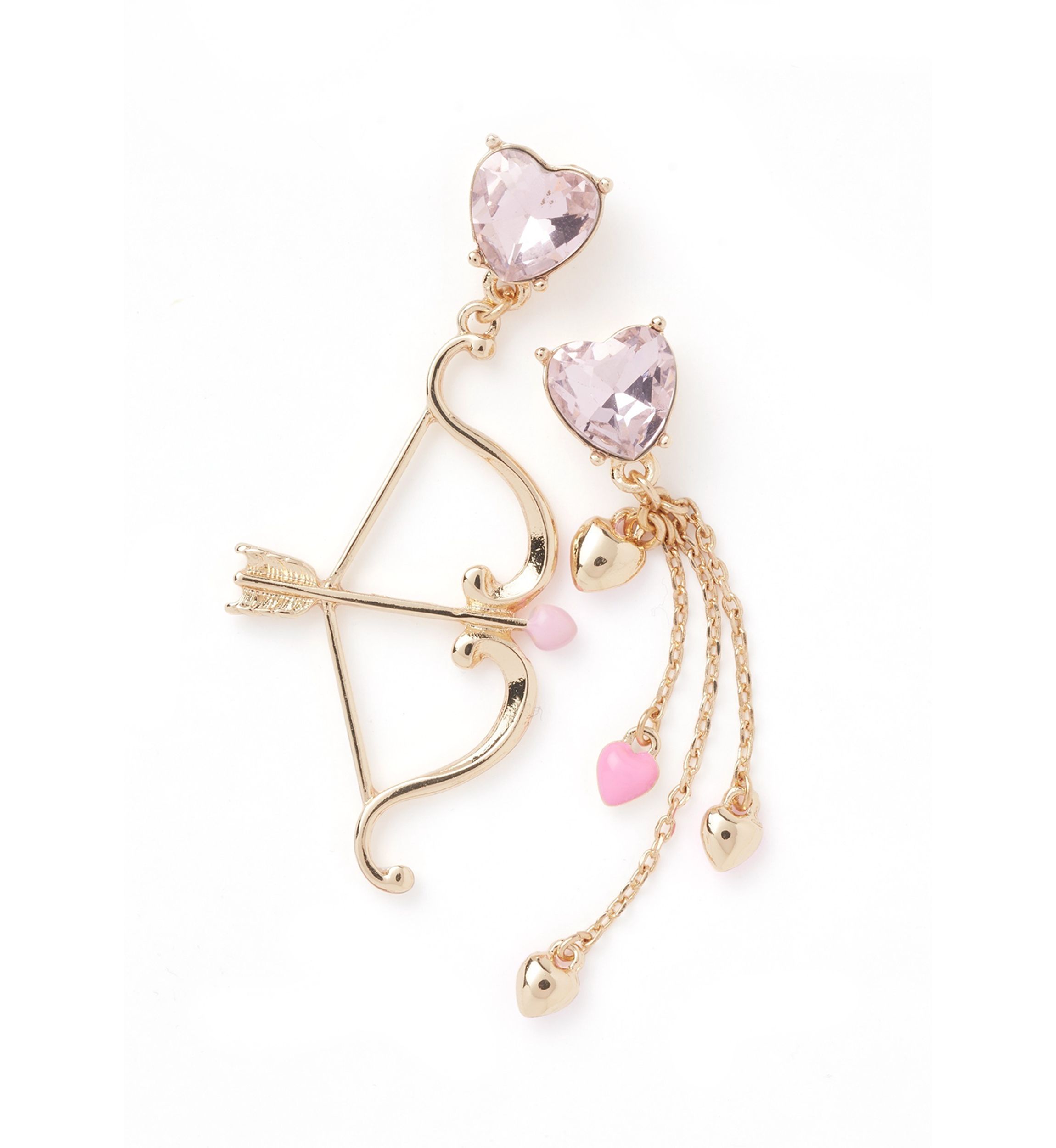 Heart Arrow Mismatch Earrings