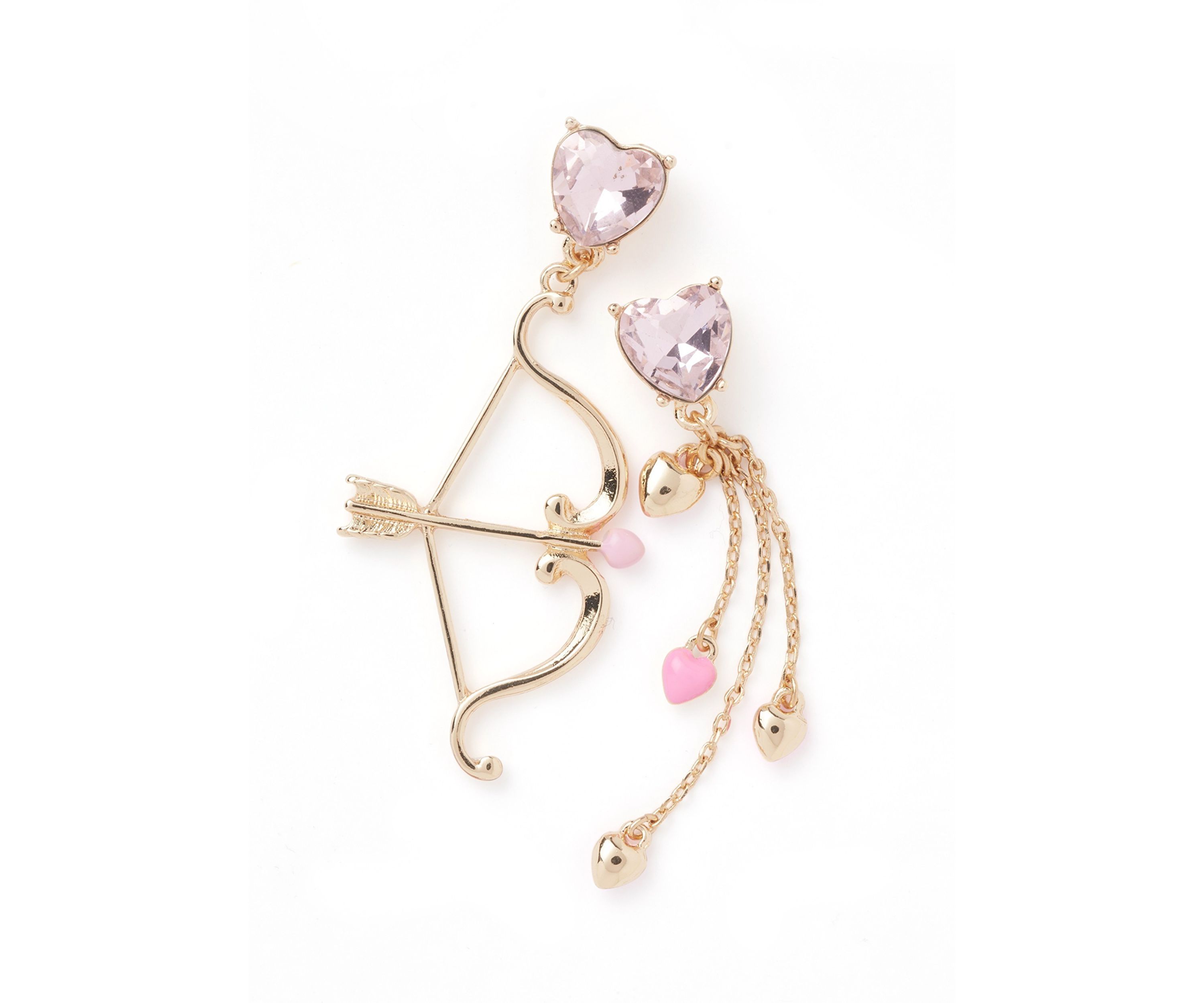 Heart Arrow Mismatch Earrings