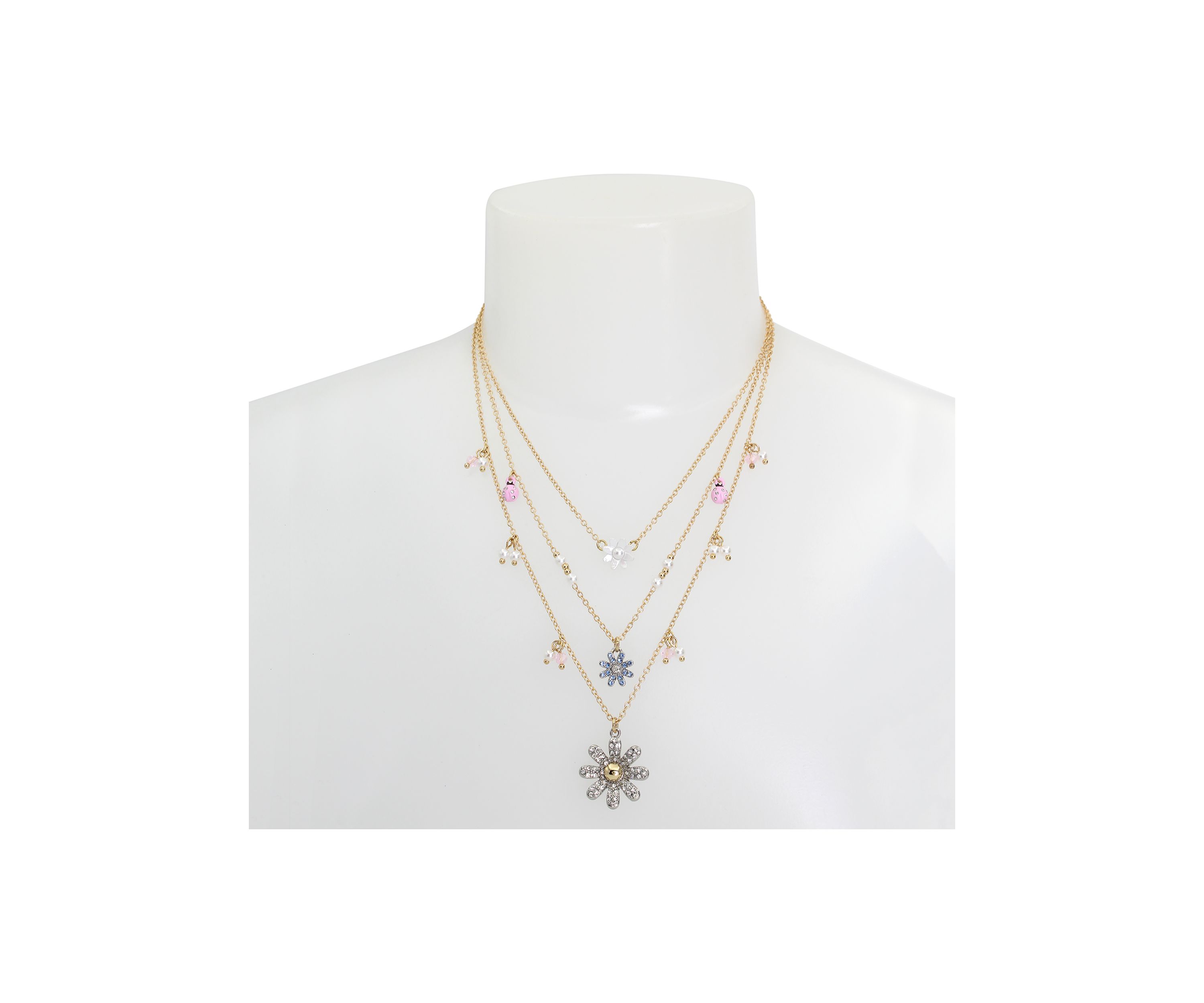 Daisy Layered Necklace