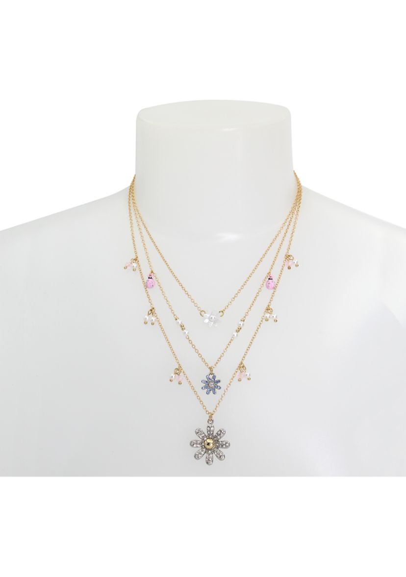 Daisy Layered Necklace