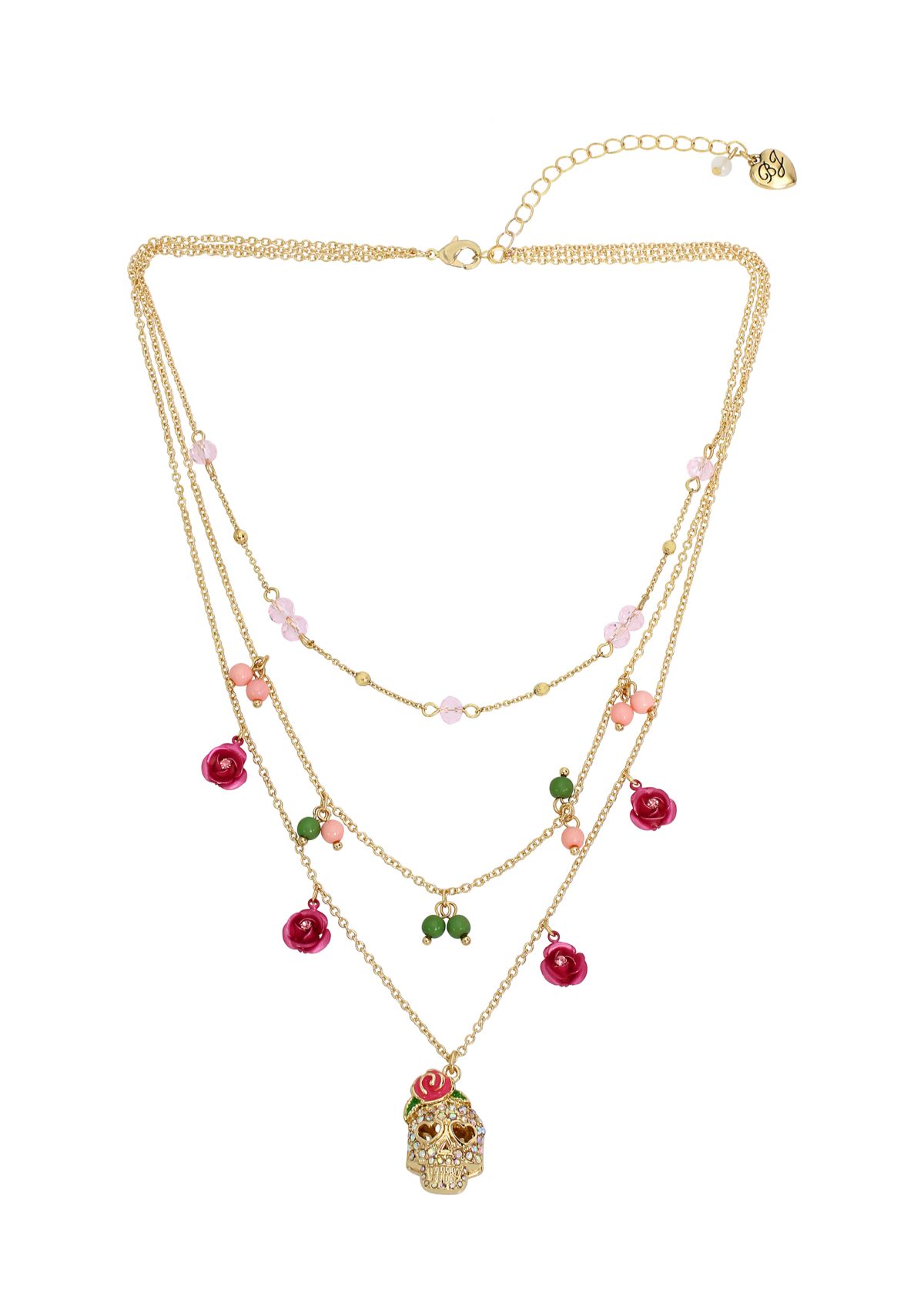 Skull Layered Necklace