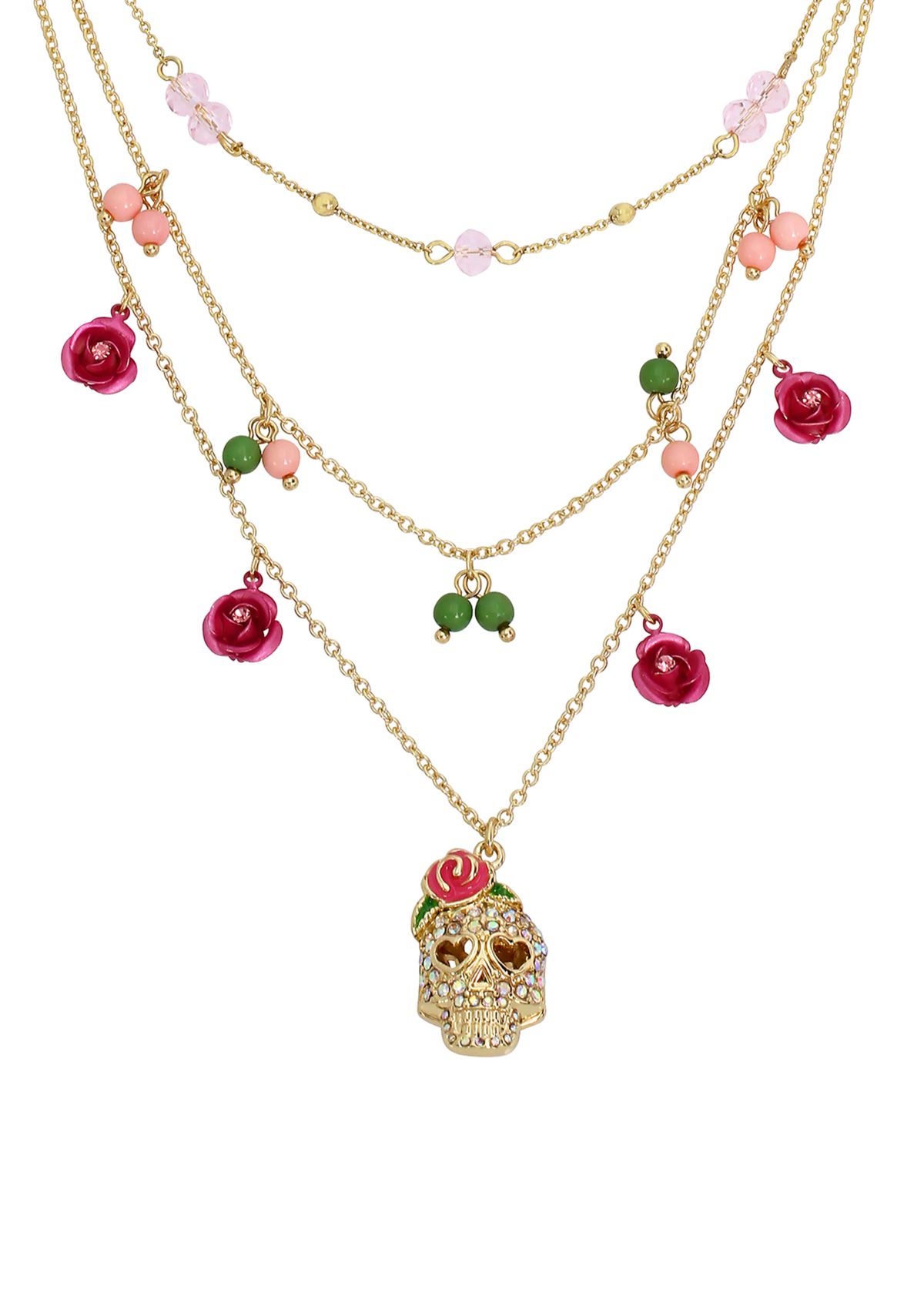 Skull Layered Necklace