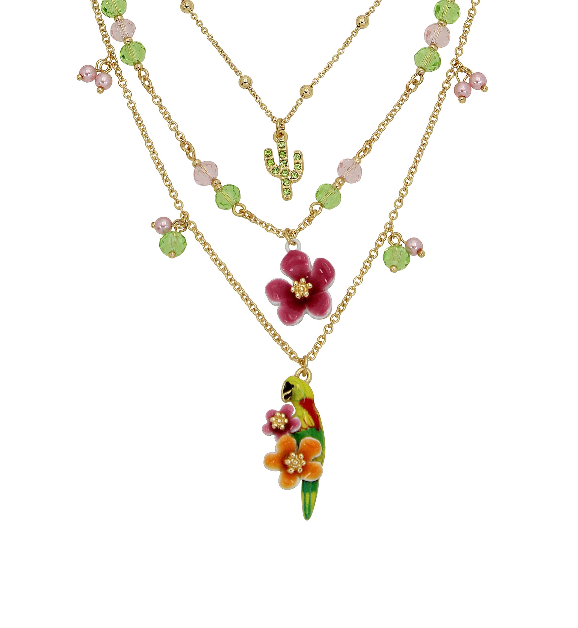 Parrot Layered Necklace