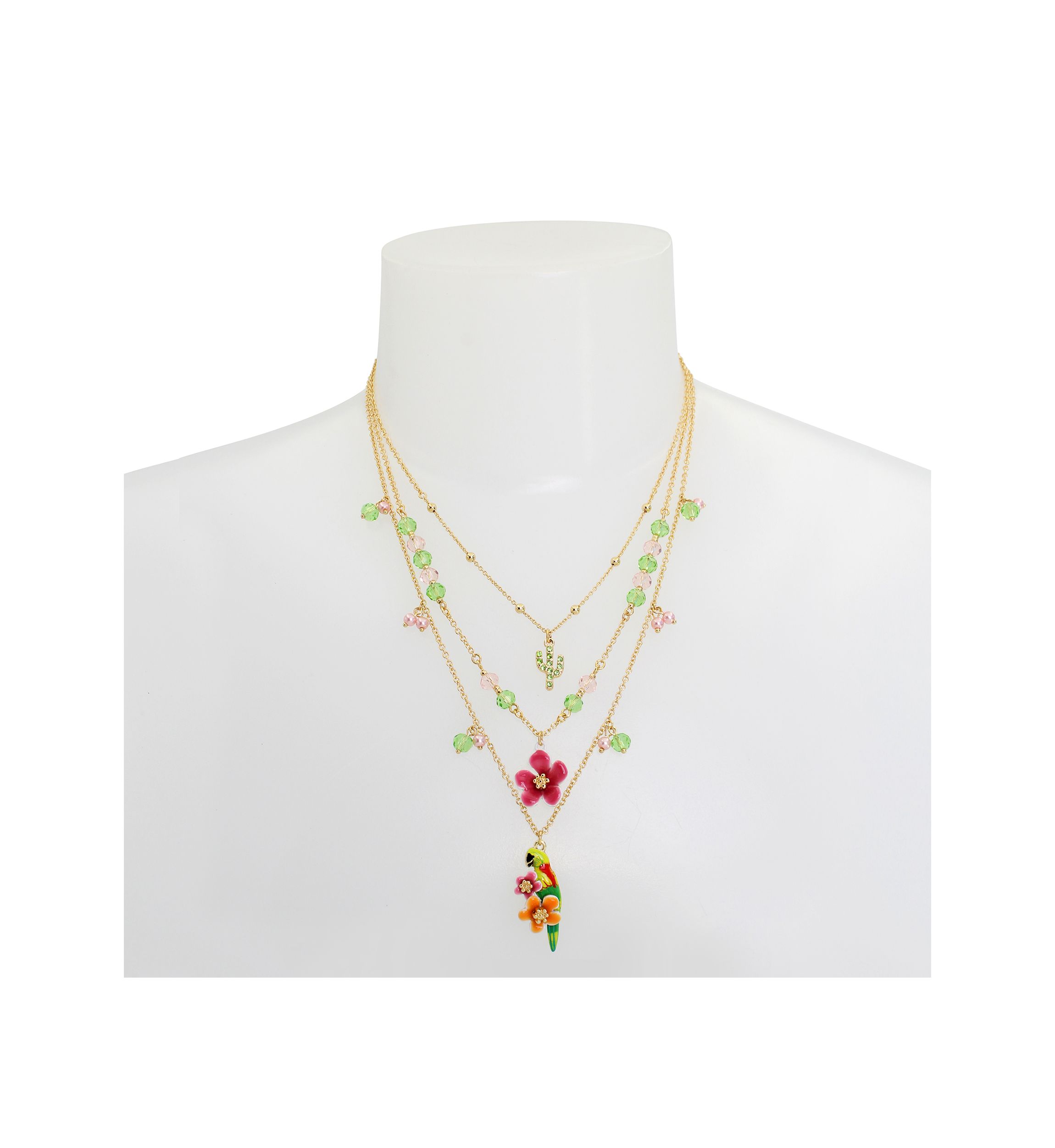 Parrot Layered Necklace