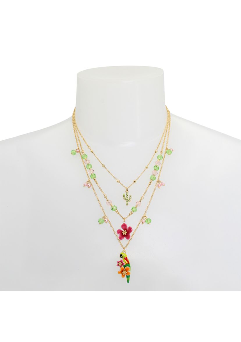 Parrot Layered Necklace
