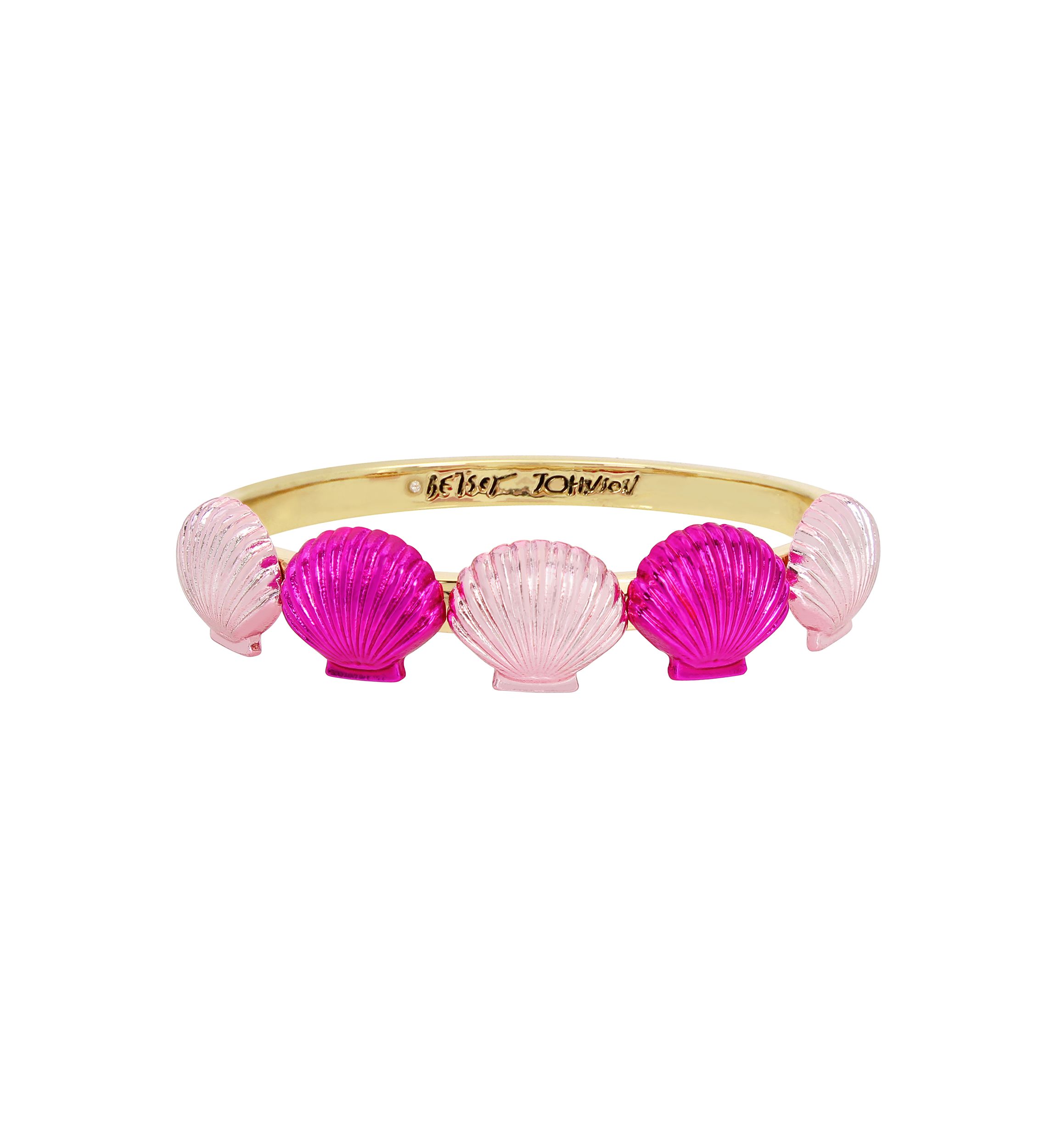 Seashell Bangle Bracelet