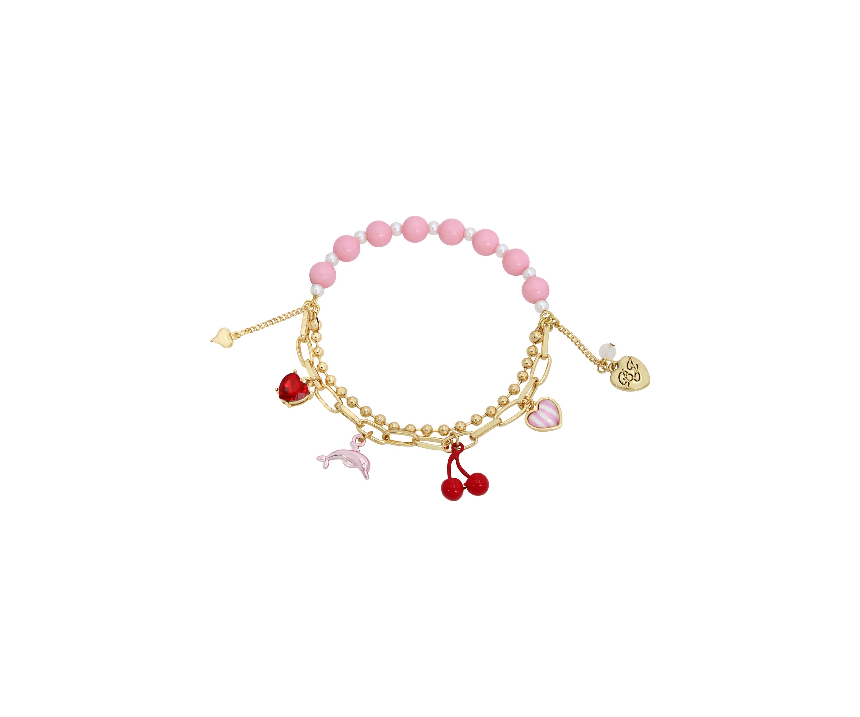Dolphin Charm Stretch Bracelet