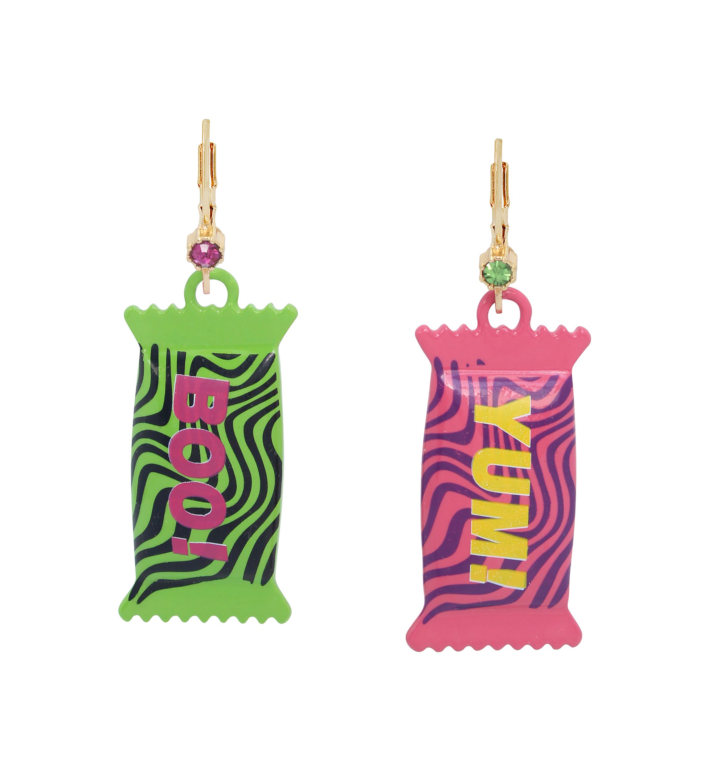 Candy Mismatch Drop Earrings