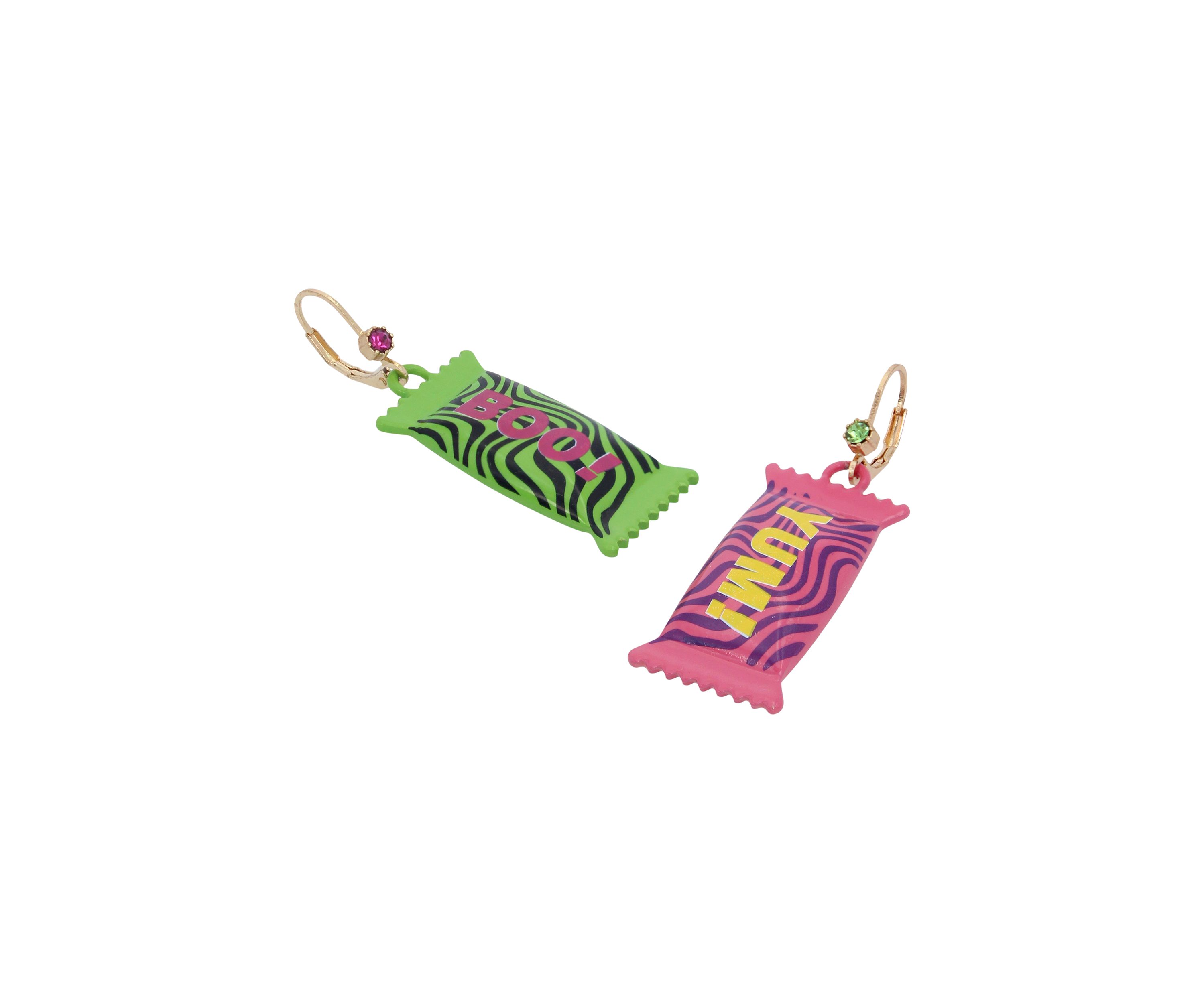 Candy Mismatch Drop Earrings