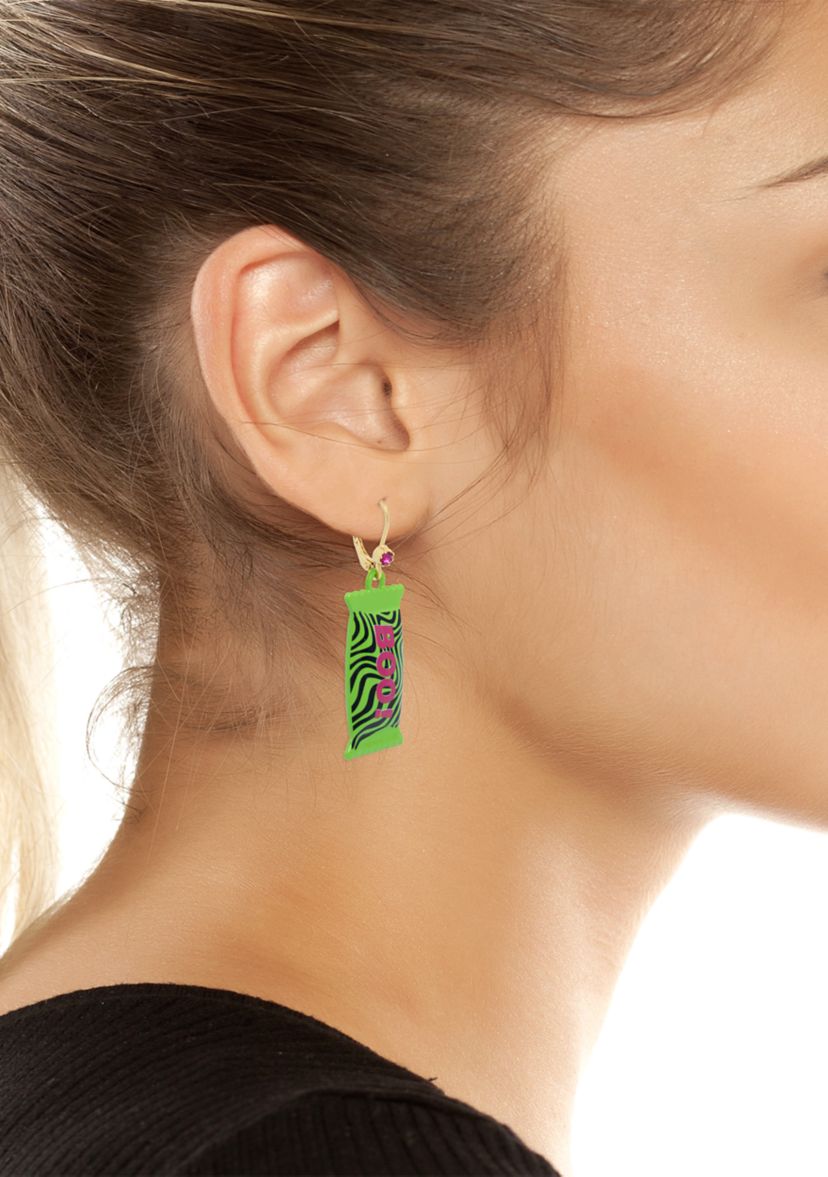 Candy Mismatch Drop Earrings