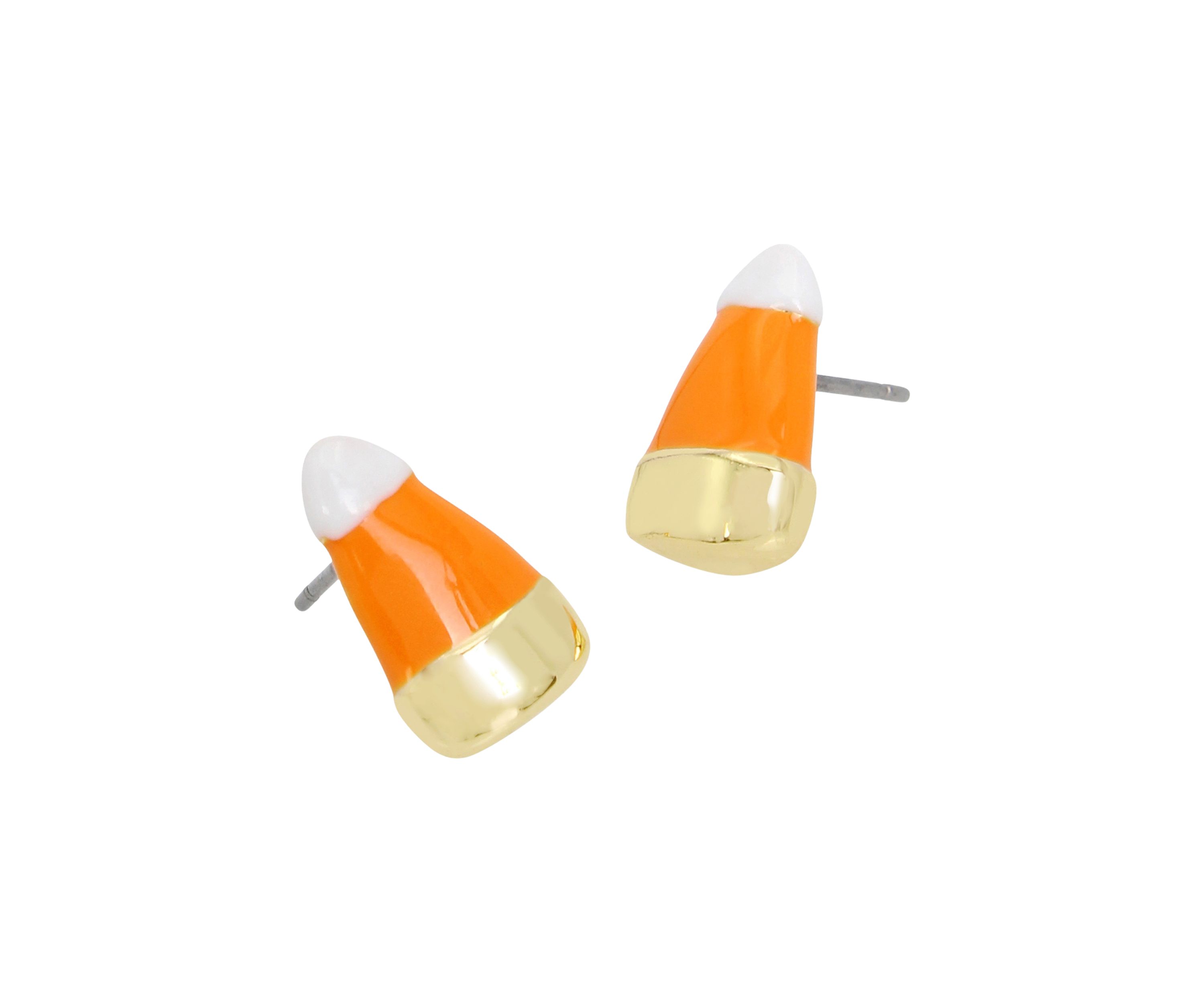 Candy Corn Stud Earrings