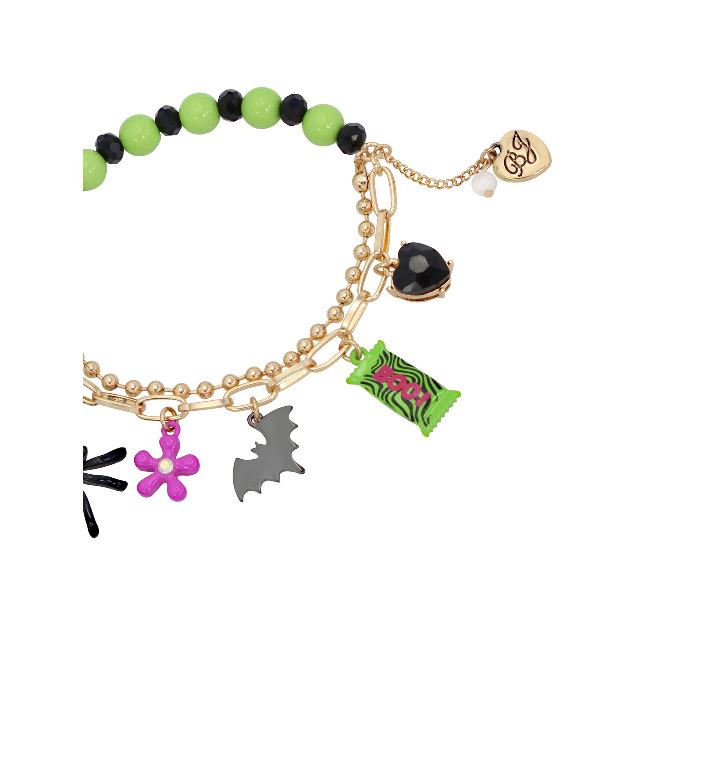 Halloween Charm Stretch Bracelet