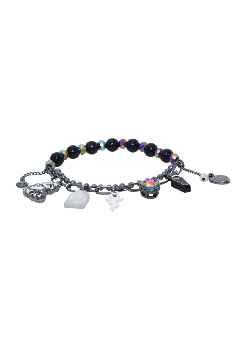 Ghost Charm Stretch Bracelet