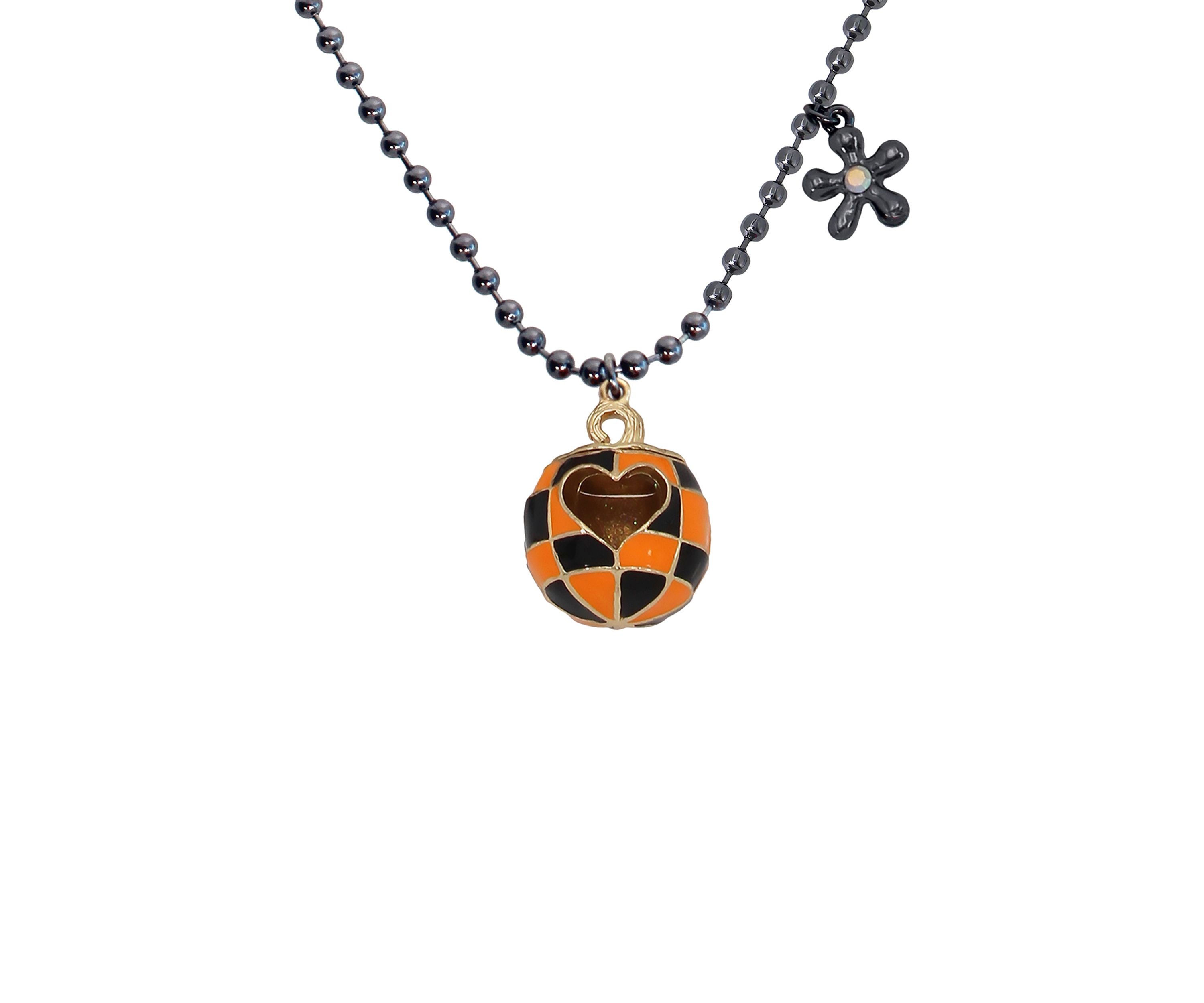 Pumpkin Pendant Necklace
