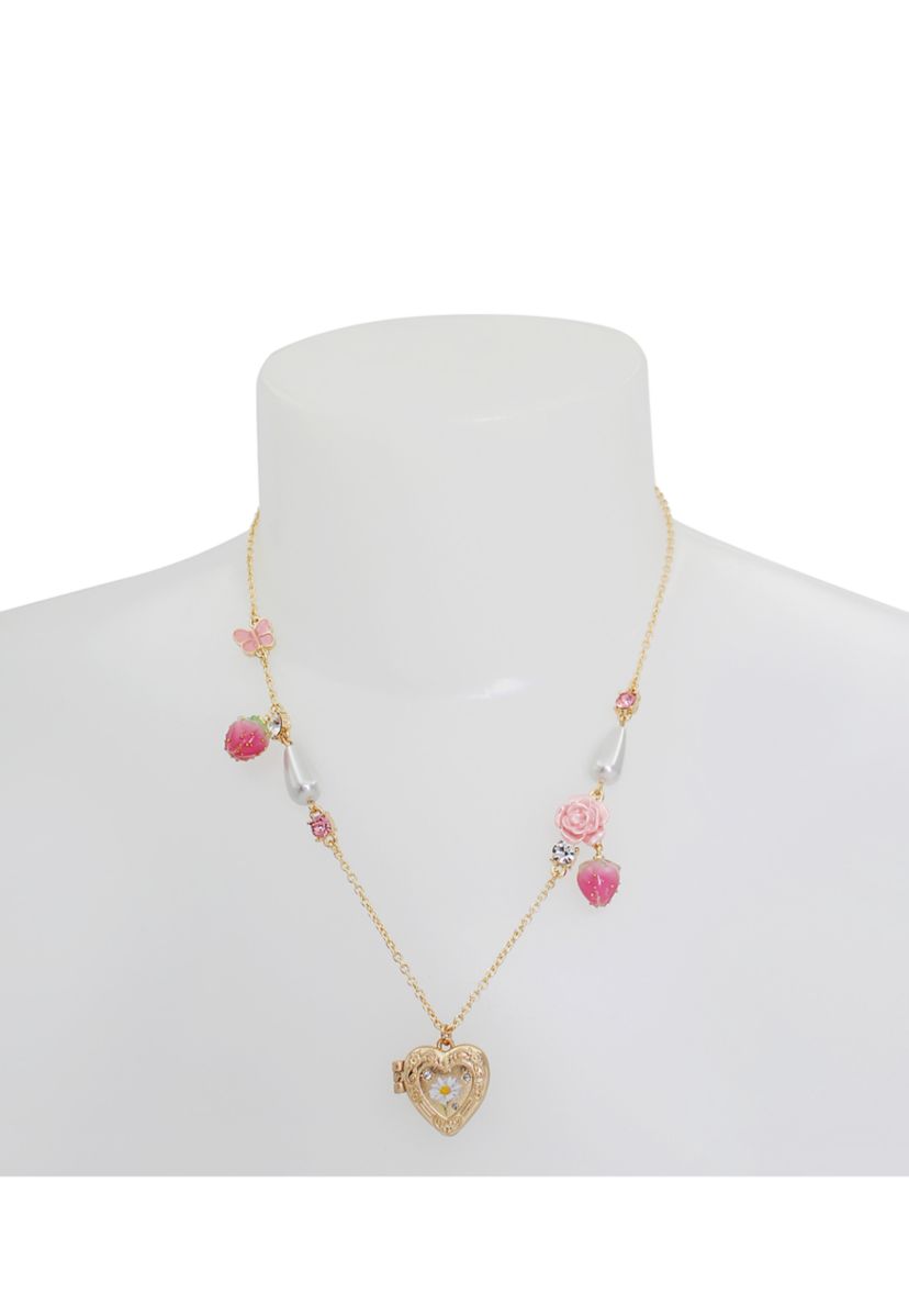 Sweetheart Locket Pendant Necklace