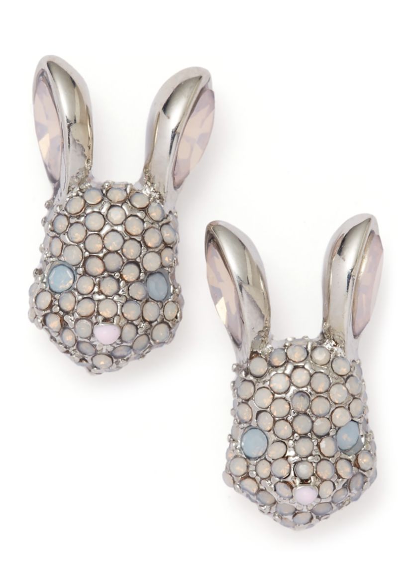 Spring Bunny Stud Earrings
