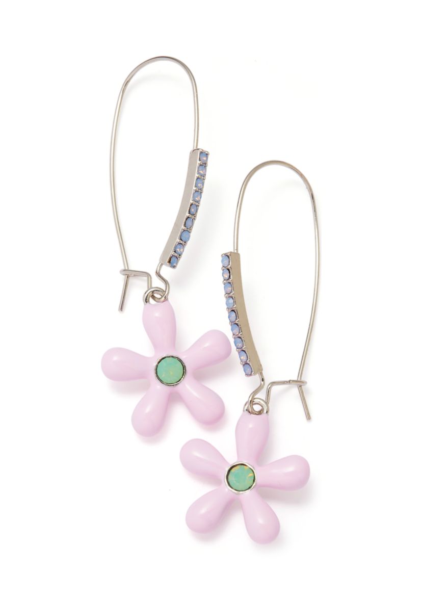 Spring Flower Dangle Earrings