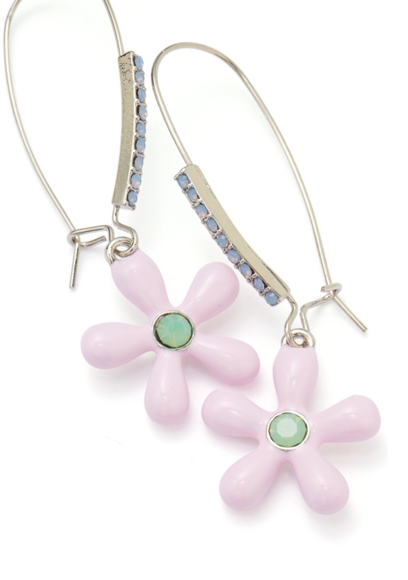 Spring Flower Dangle Earrings