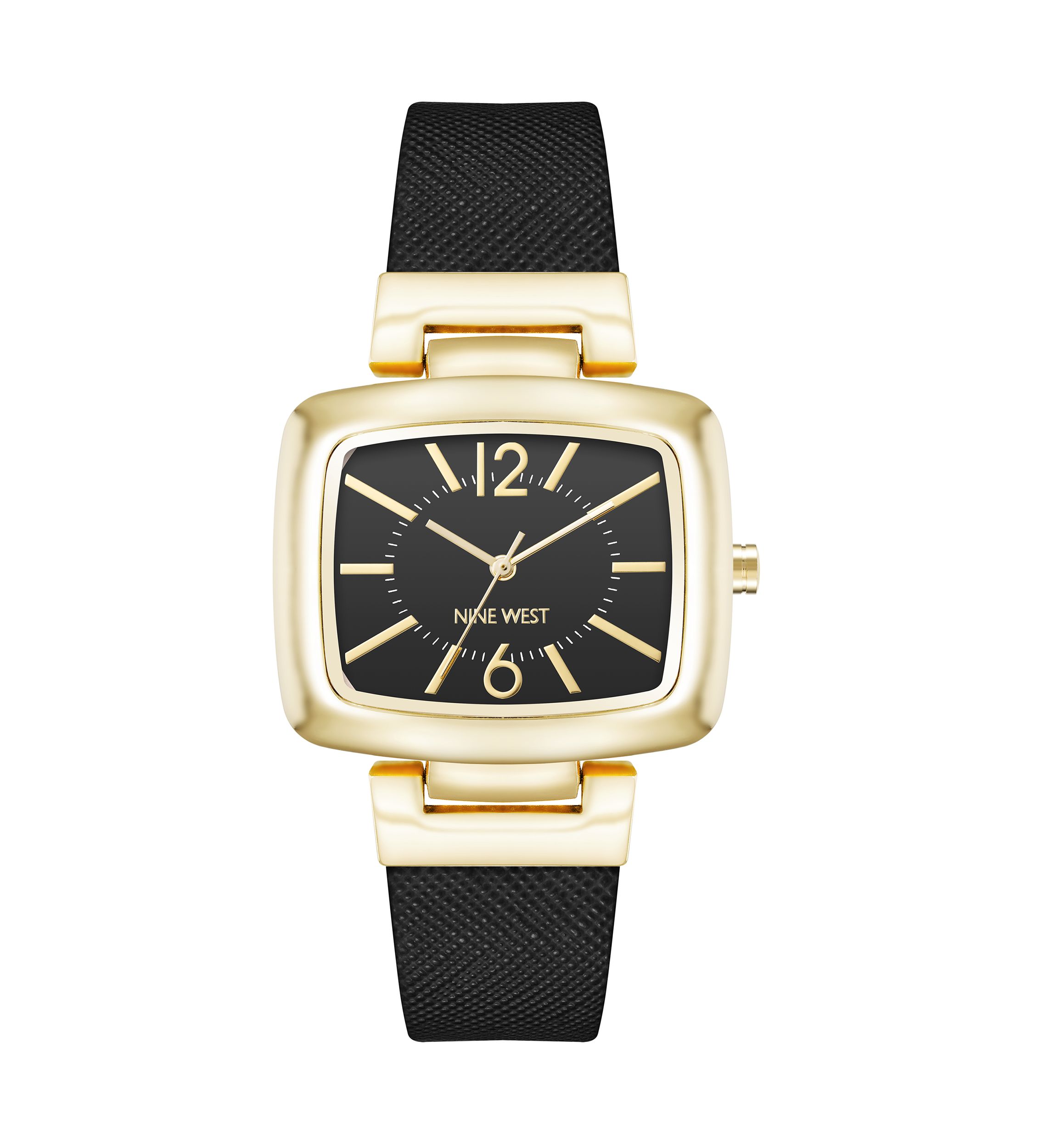 Nine West Jet Gold Tone Watch | Belk display picture 2
