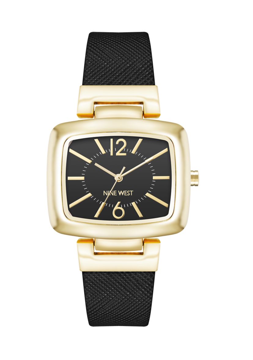 Jet Gold Tone Watch 