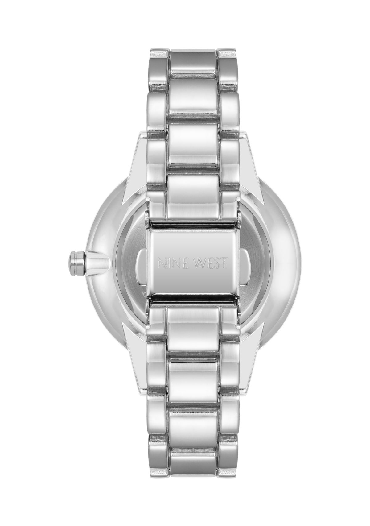 Quartz Metal Alloy Embossed Floral Dial Watch