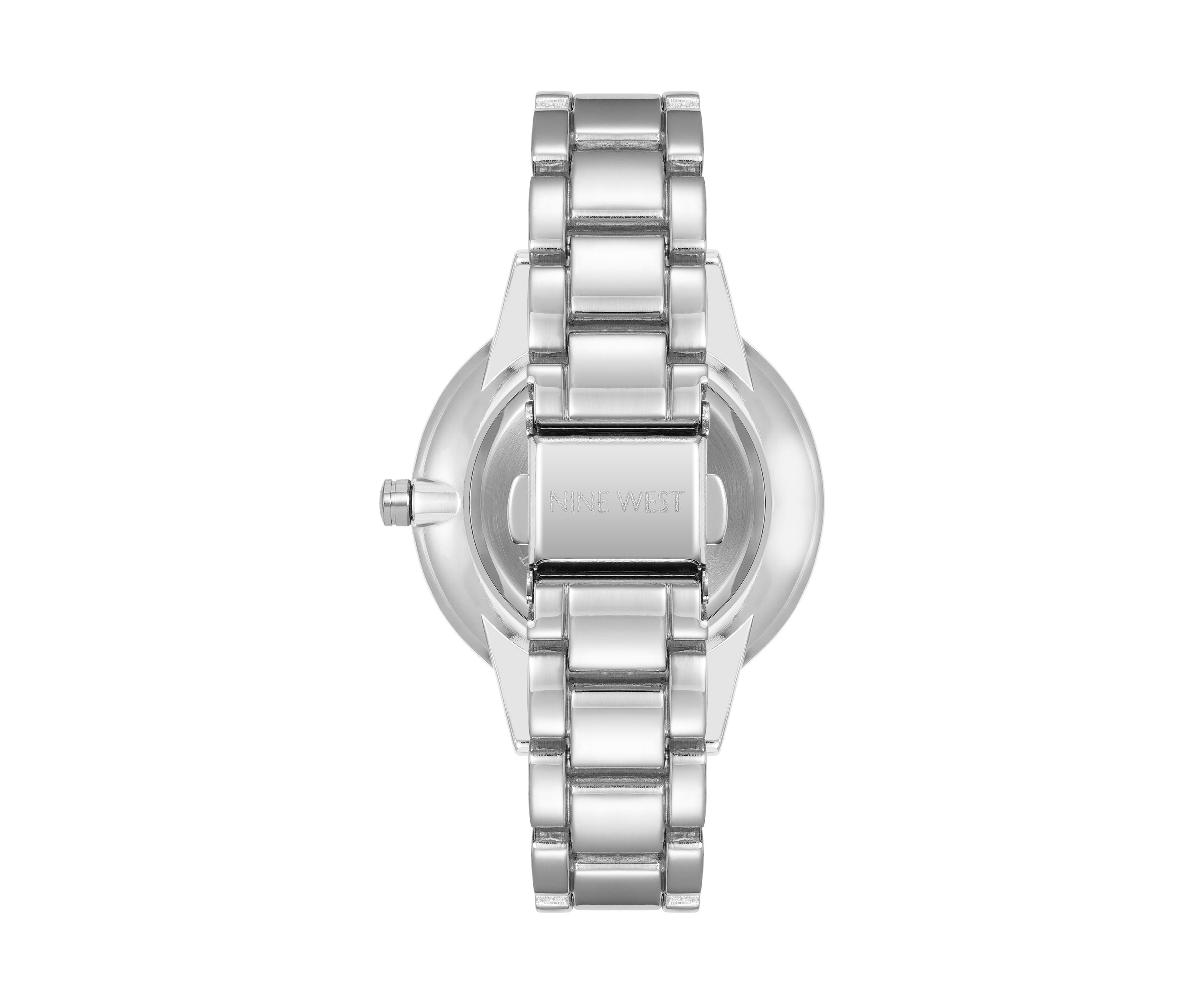 Quartz Metal Alloy Embossed Floral Dial Watch