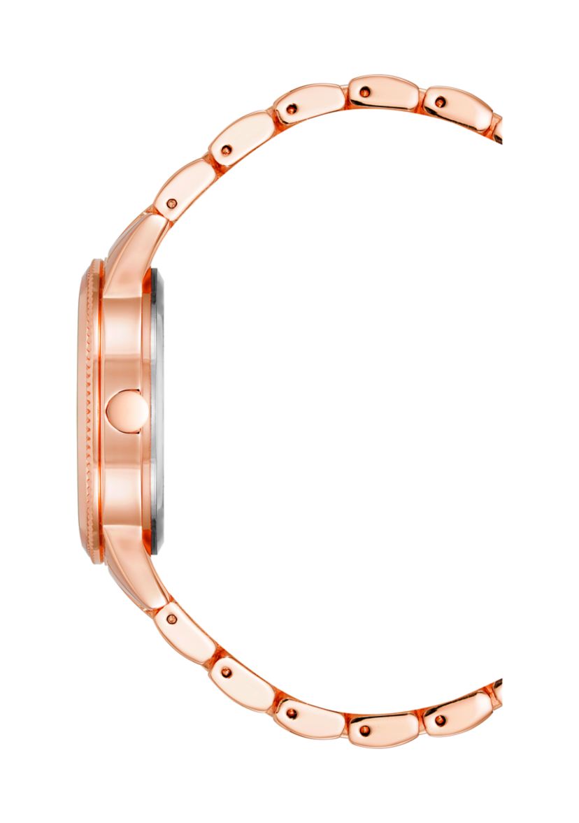  Womens Metal Link Bracelet Watch