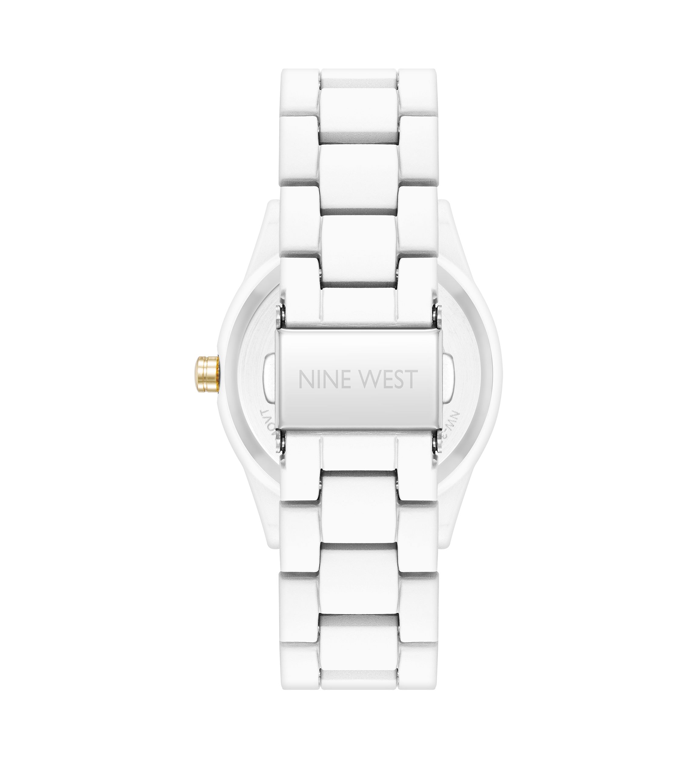 Quartz Casual White Metal Alloy Link Watch