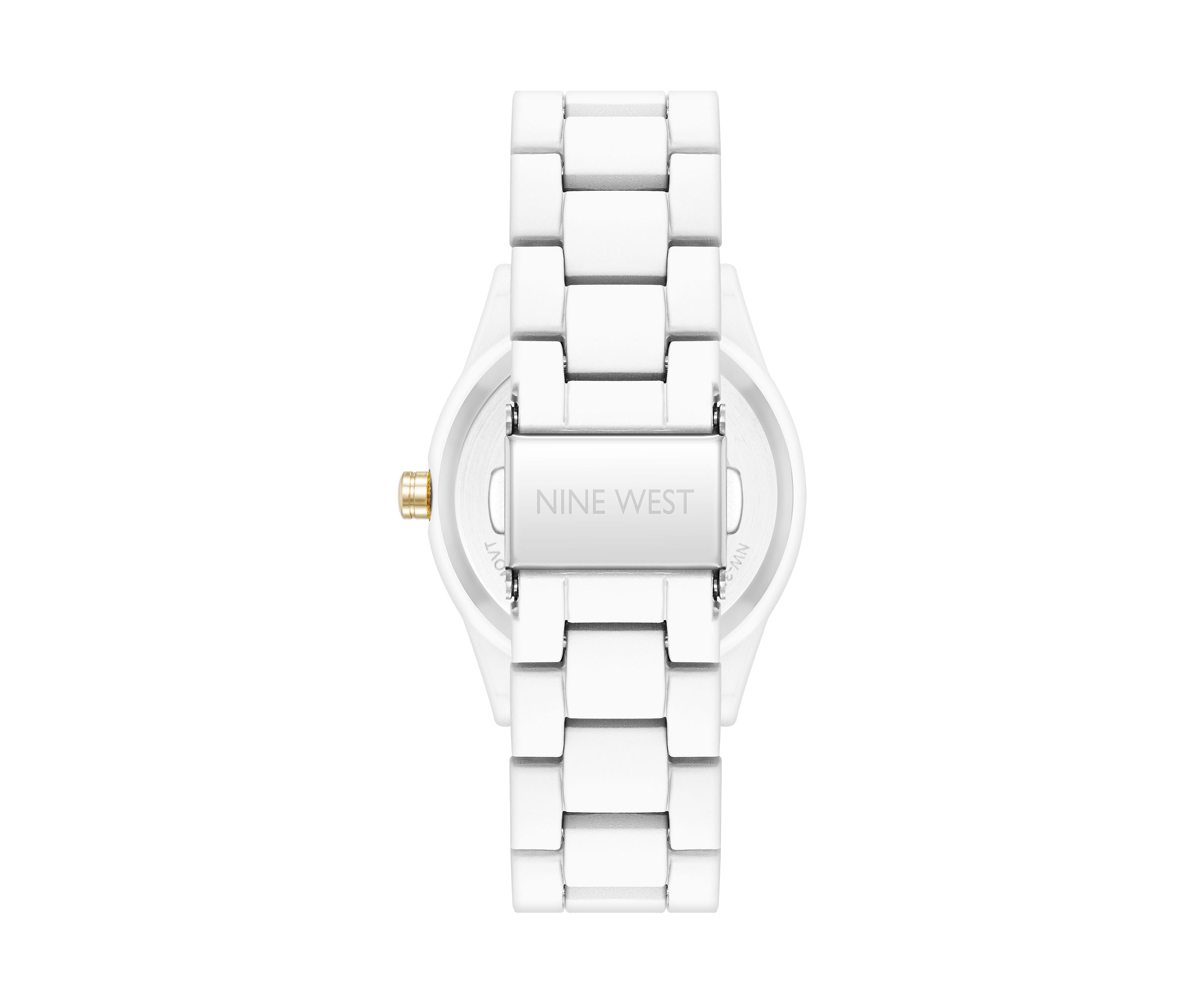 Quartz Casual White Metal Alloy Link Watch