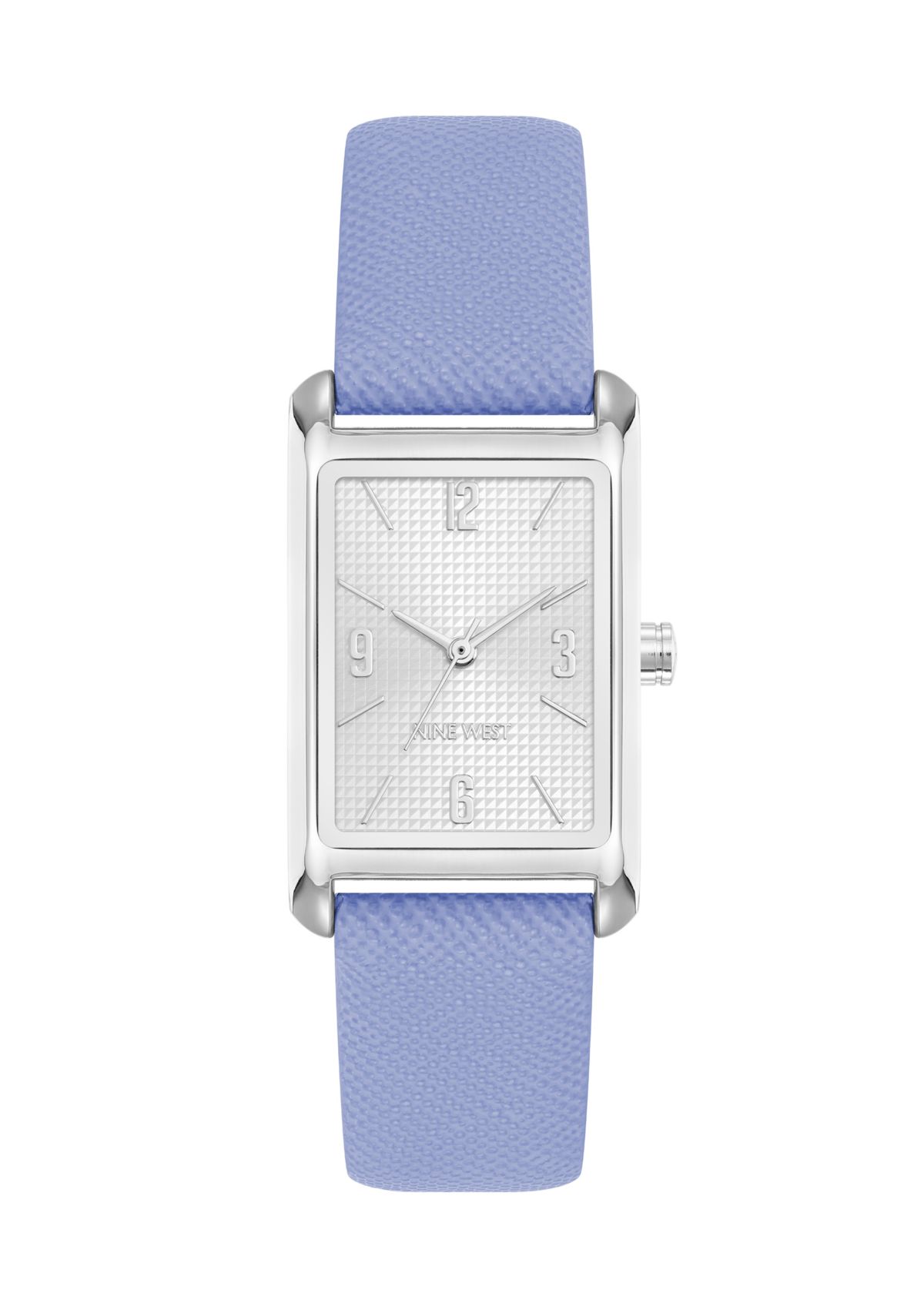 Quartz Rectangular PU Leather Band Watch