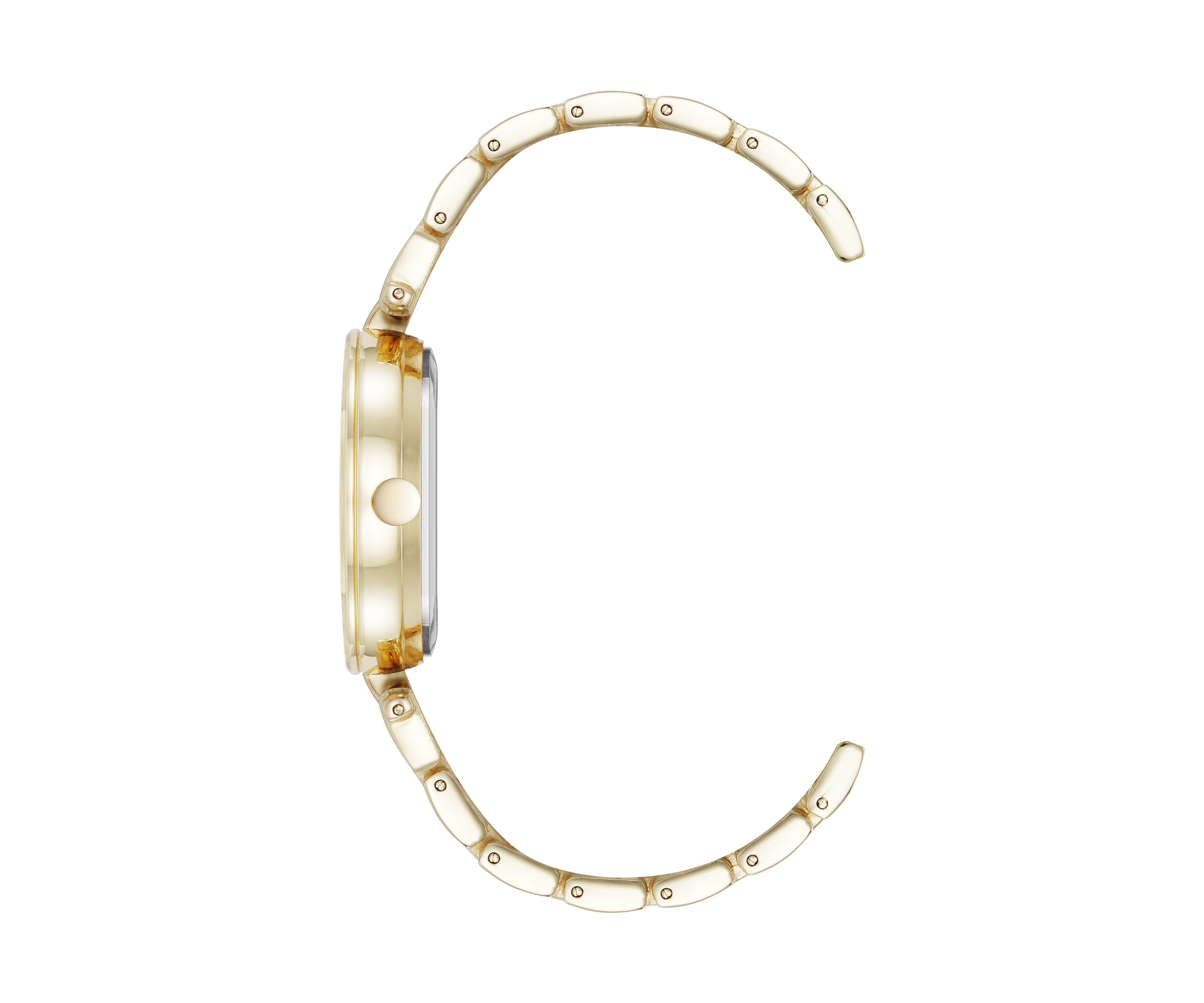 Quartz Metal Alloy Floral Dial Watch