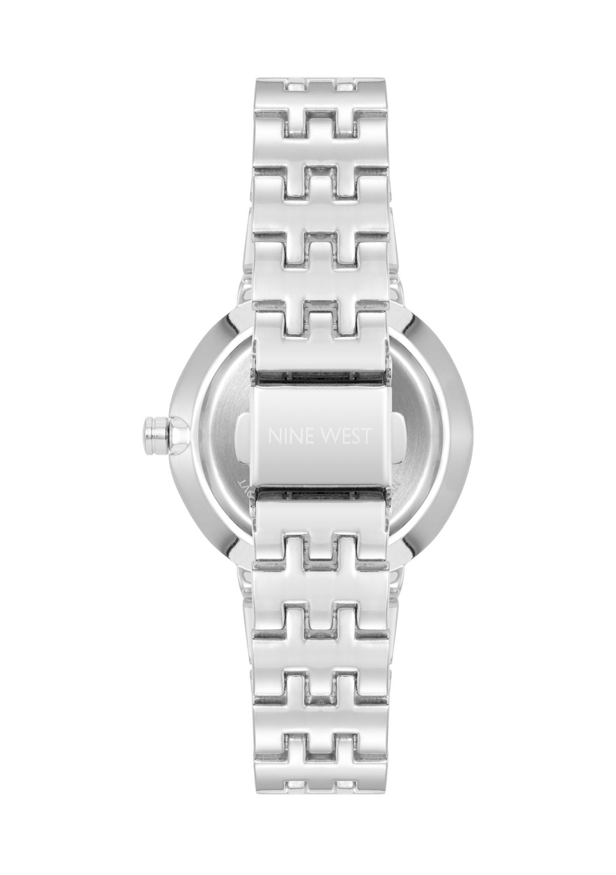 Quartz Metal Alloy Embossed Floral Dial Watch