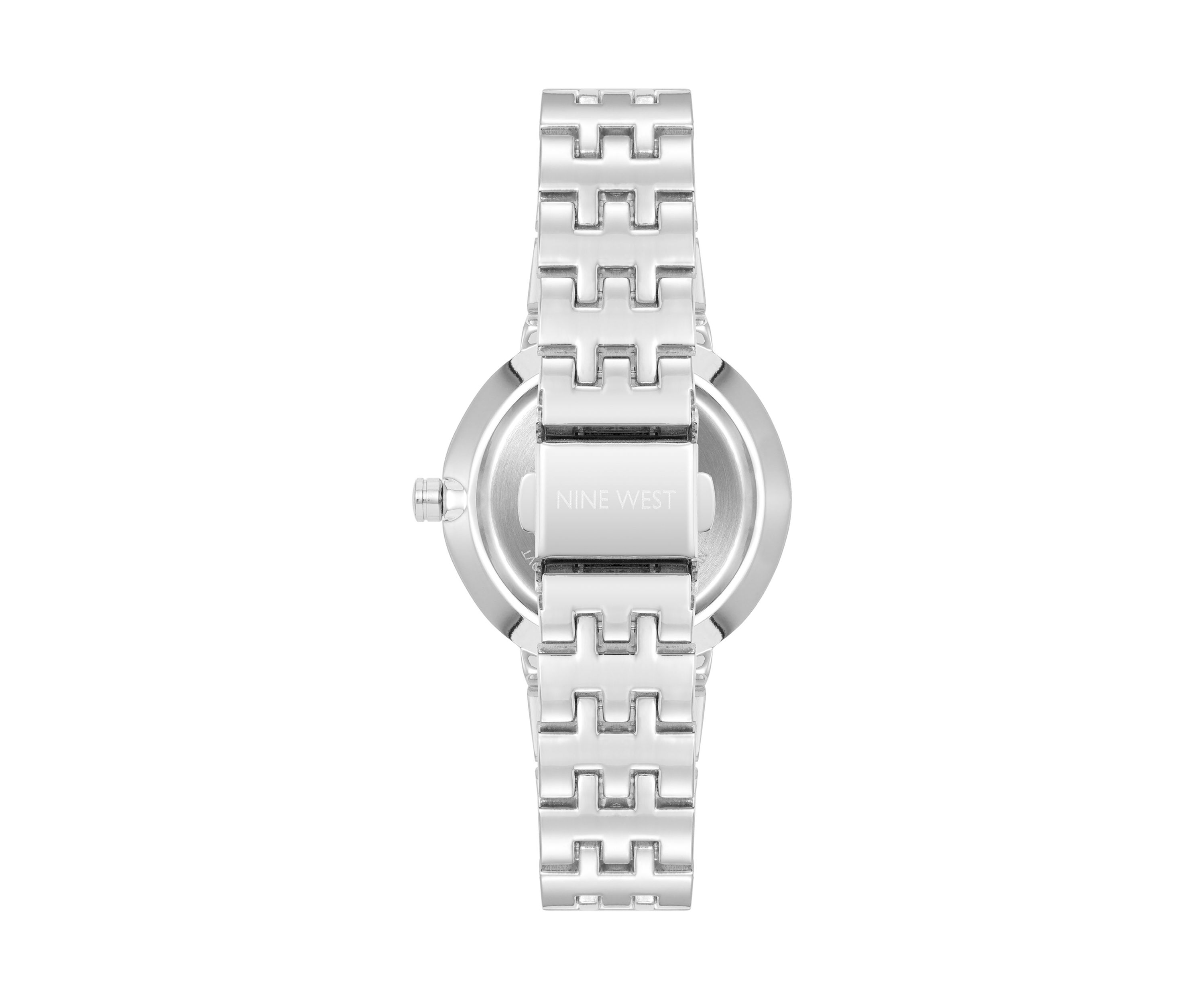 Quartz Metal Alloy Embossed Floral Dial Watch