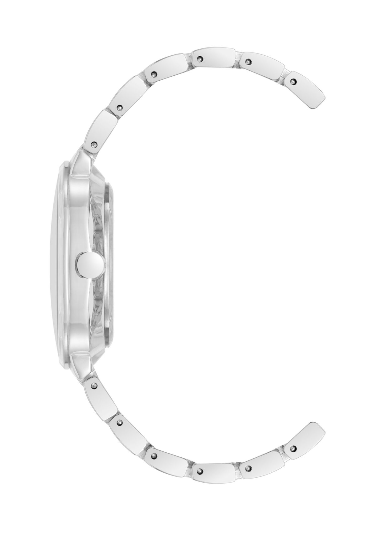 Quartz Metal Alloy Embossed Floral Dial Watch