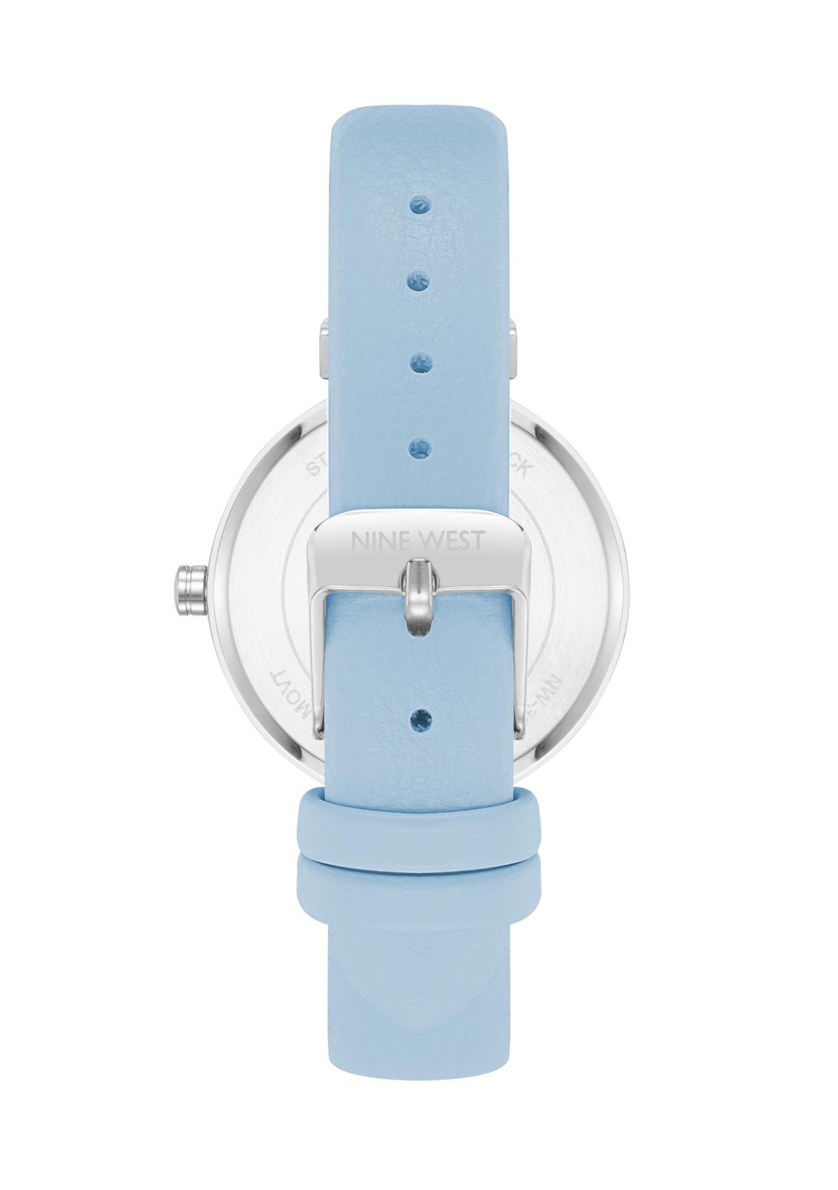 Quartz Boyfriend Metal and Polyurethane Leather Band Watch