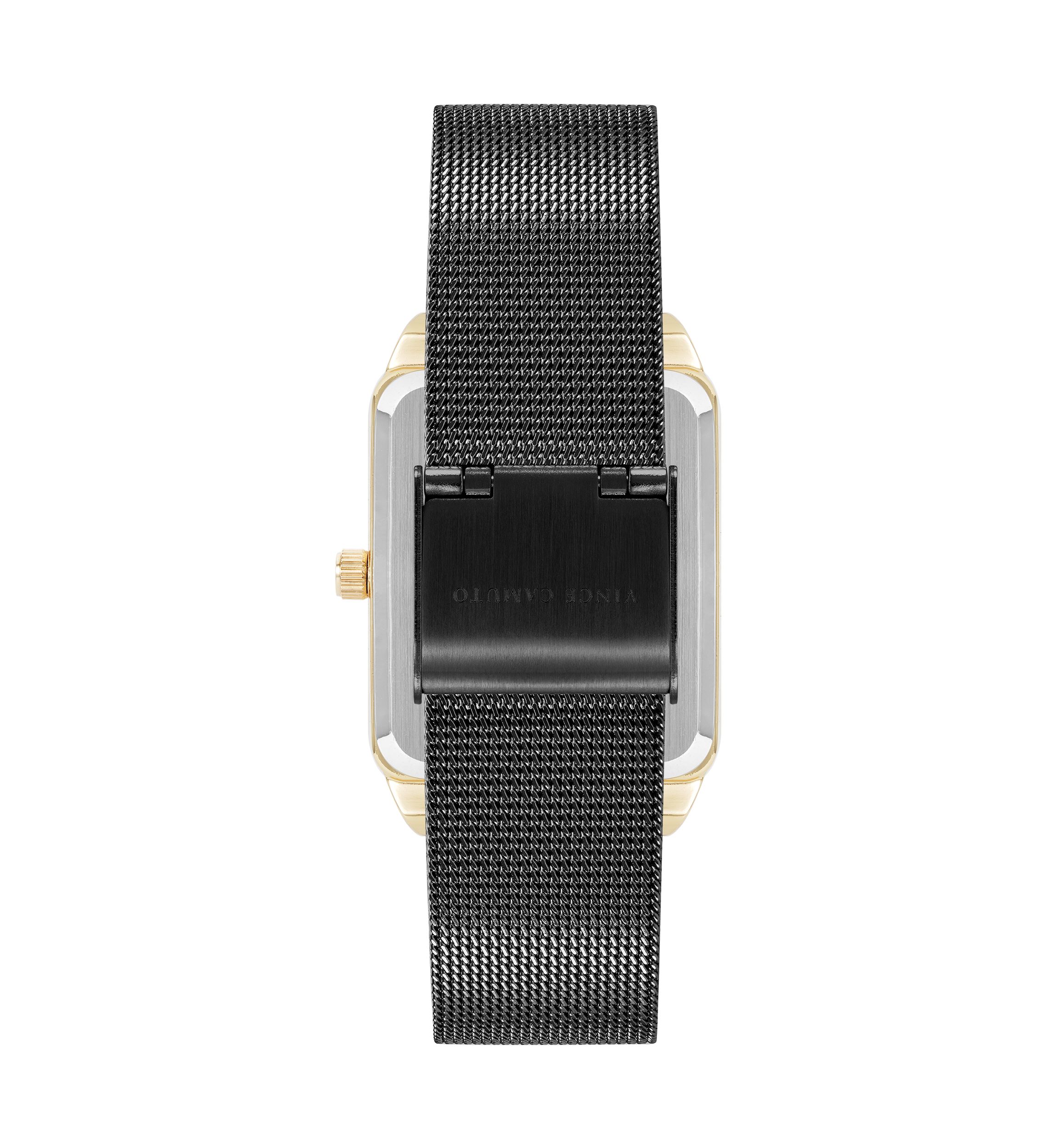 Vince Camuto Quartz Silver Tone Stainless Steel Mesh and  display picture 3