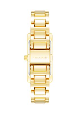 Rectangle Face Metal Bracelet Watch