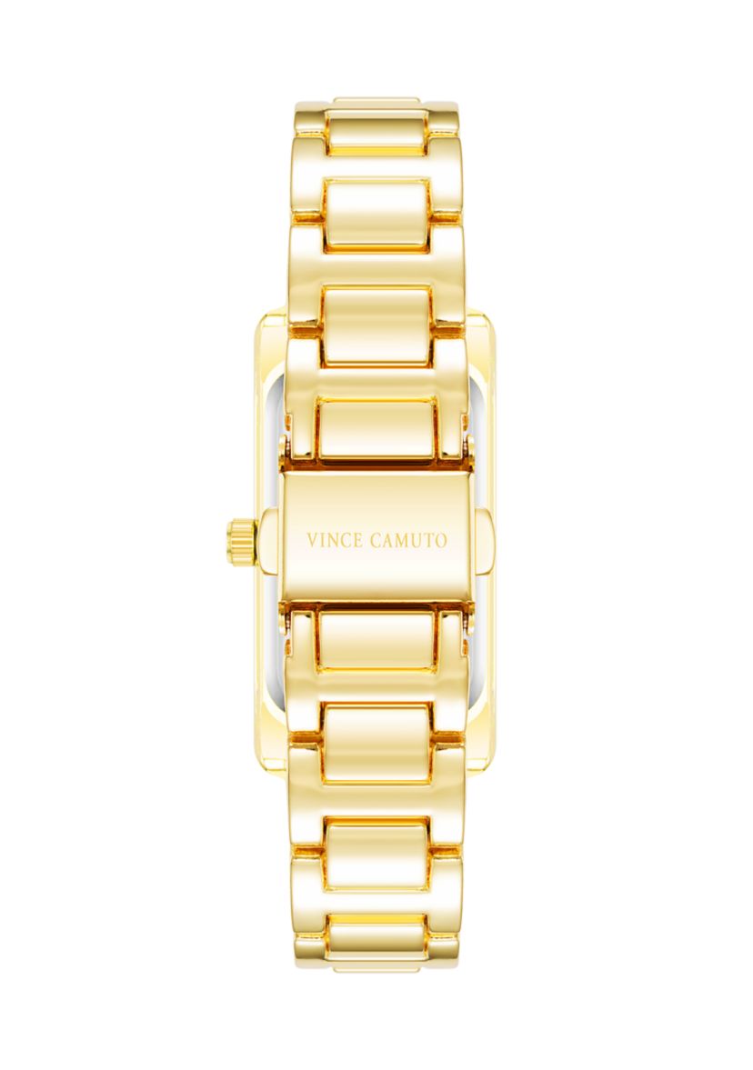 Rectangle Face Metal Bracelet Watch