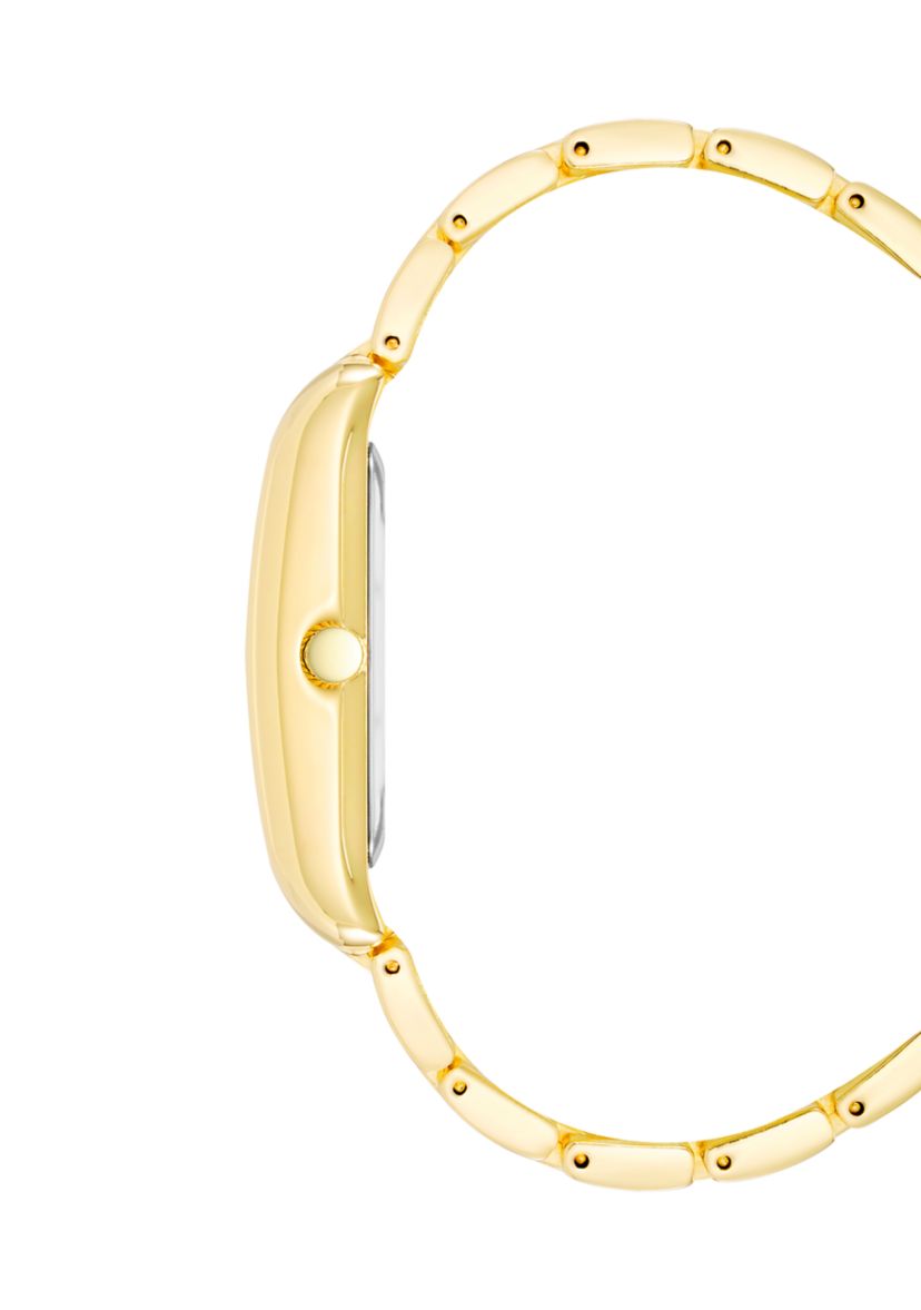 Rectangle Face Metal Bracelet Watch
