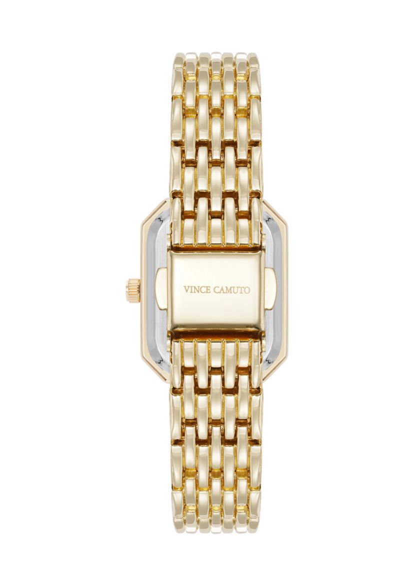 Vince Camuto Quartz Gold-Tone Metal Alloy Bracelet with  display picture 3