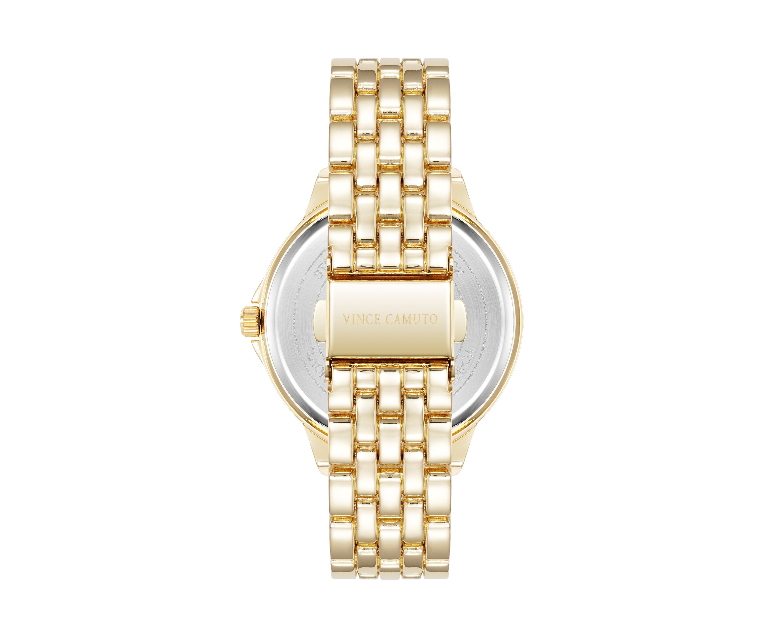 Quartz Metal Alloy Crystal Bezel Watch