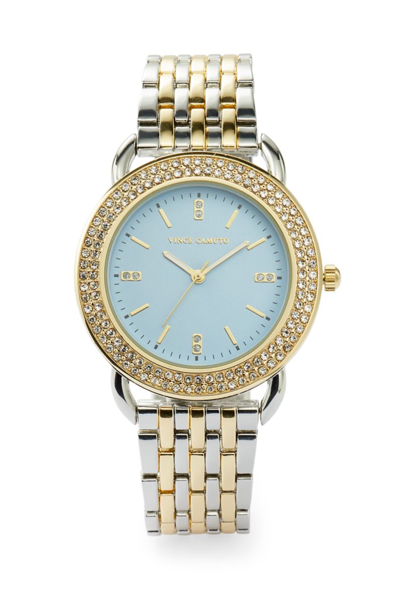Vince Camuto Two-Tone Womens Watch Vince Camuto Two-Tone Band Silver Dial Women main image 4