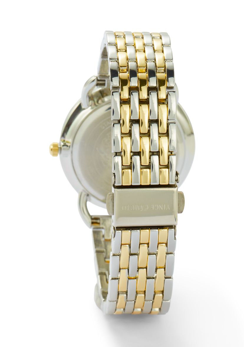 Vince Camuto Ladies Quartz Two-Tone Metal Alloy Bracelet  display picture 3