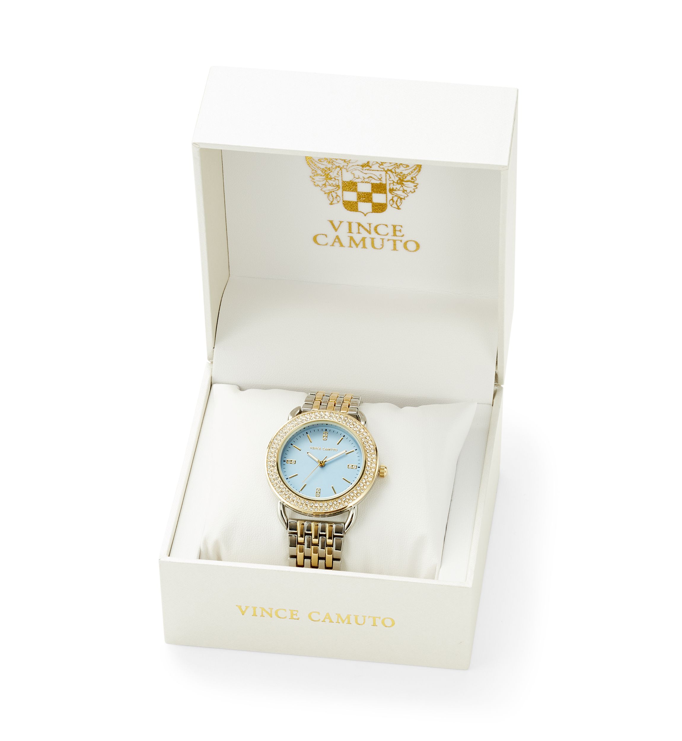 Vince Camuto Ladies Quartz Two-Tone Metal Alloy Bracelet  display picture 3