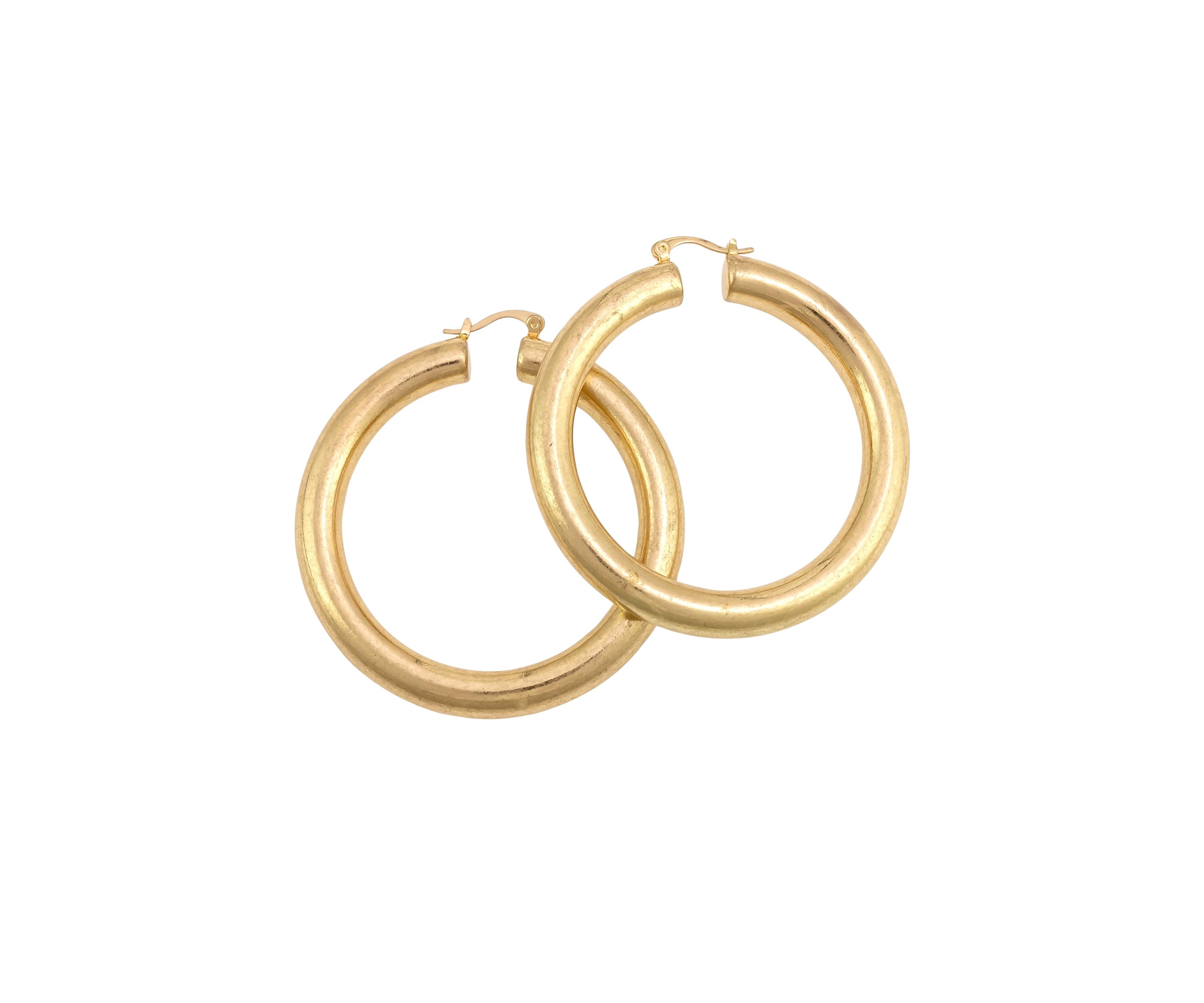 Click It Tubular Hoop Earrings