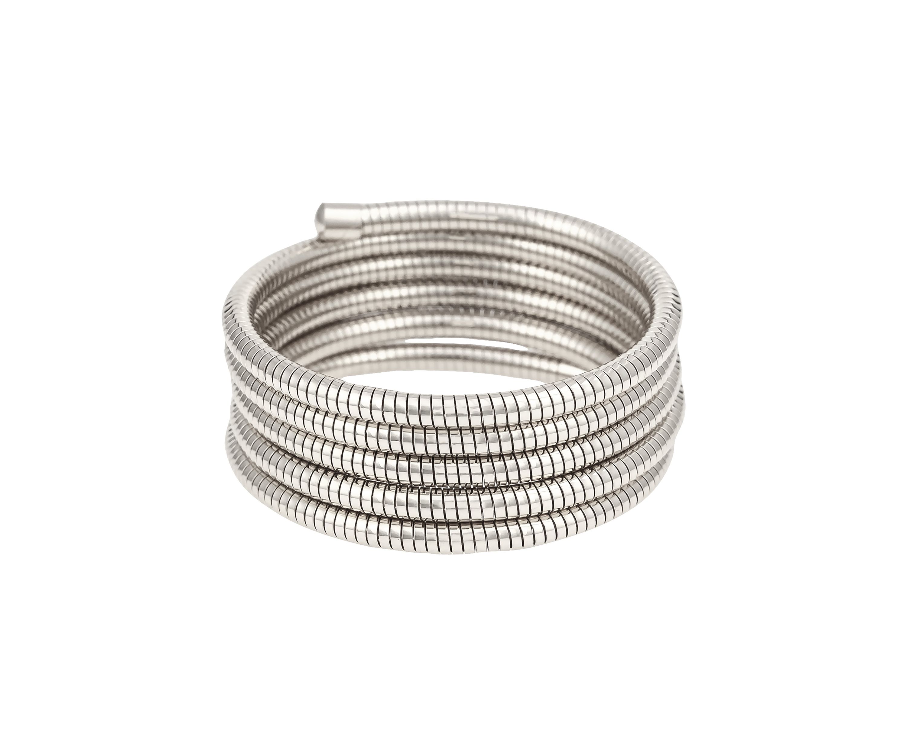 Interlocking 5 Row Bracelet