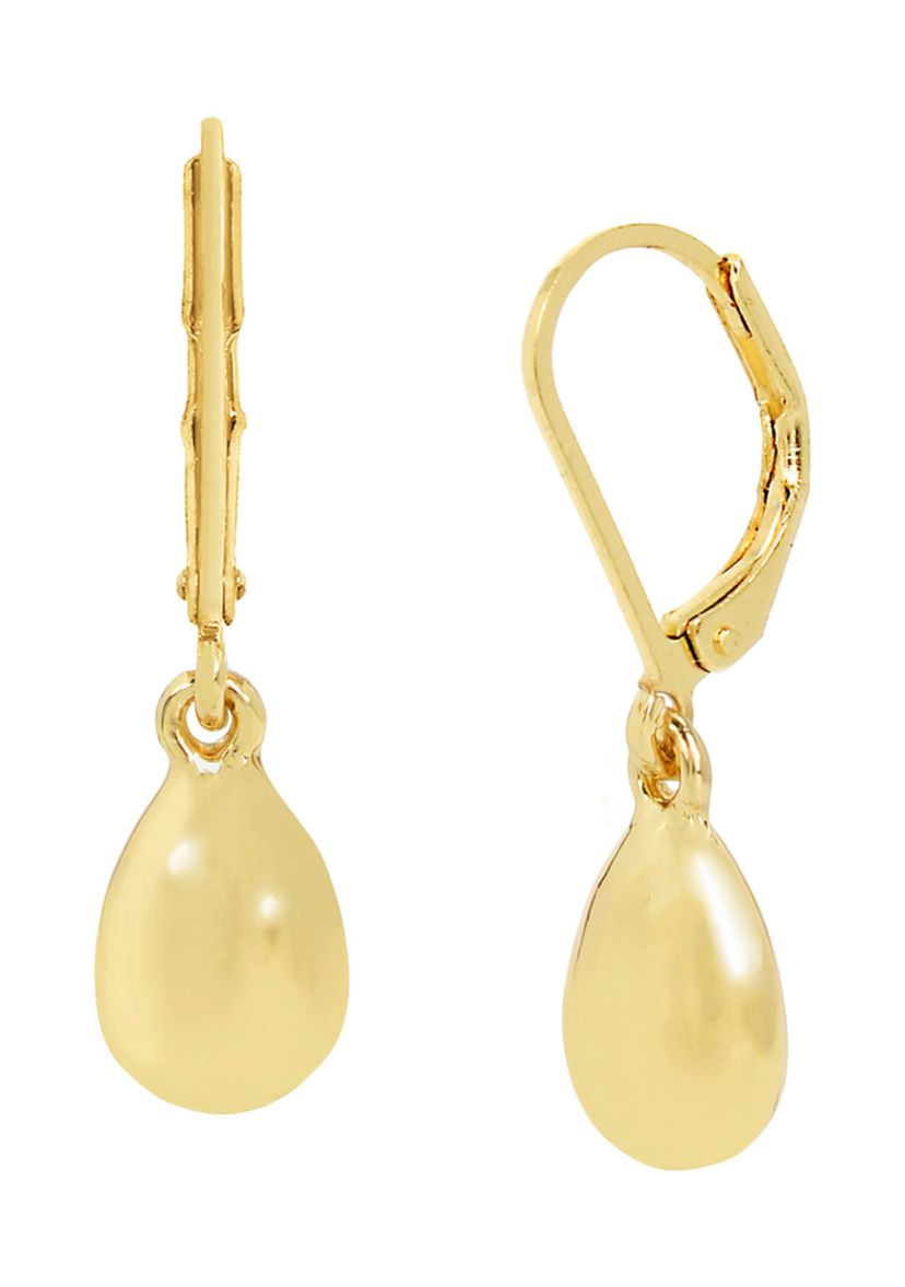 Dome Drop Earrings