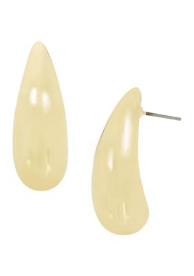 Robert Lee Morris Soho Dome Post Earrings, Gold